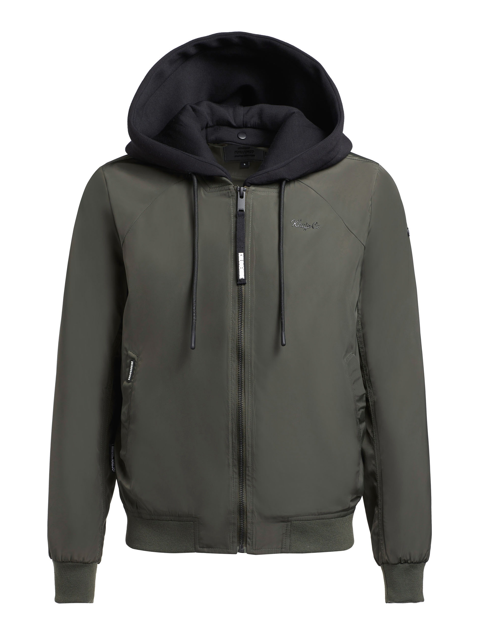 khujo Bomberjacke »PERSEE3«, mit Kapuze