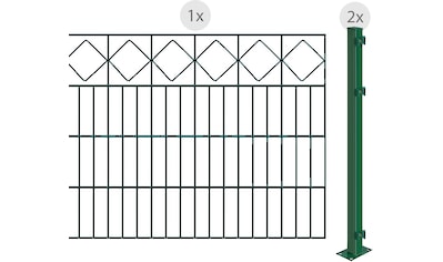 Arvotec Zaun »Karo«, zum Aufschrauben, 83 cm, 2 m kaufen