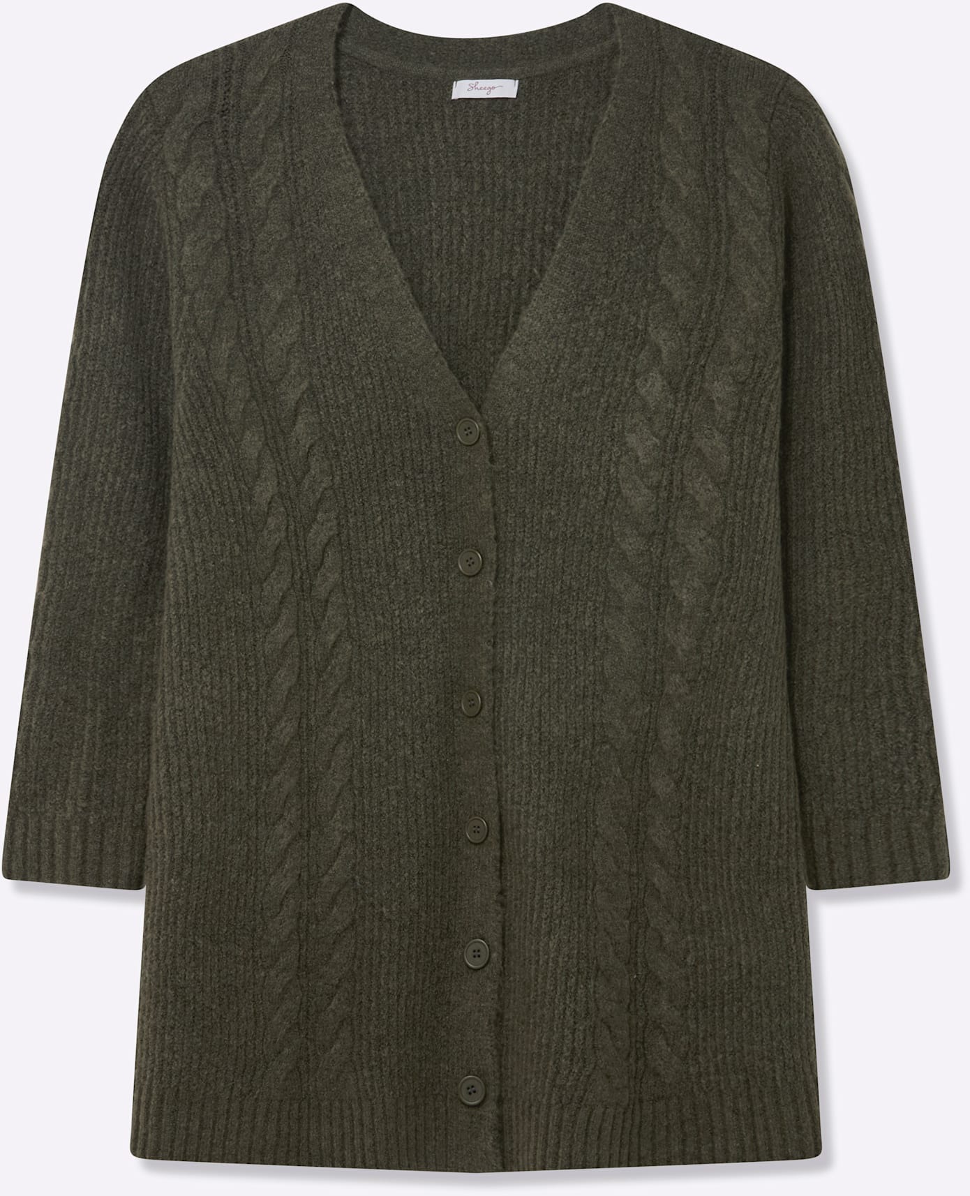 Thumbnail - Sheego Longstrickjacke