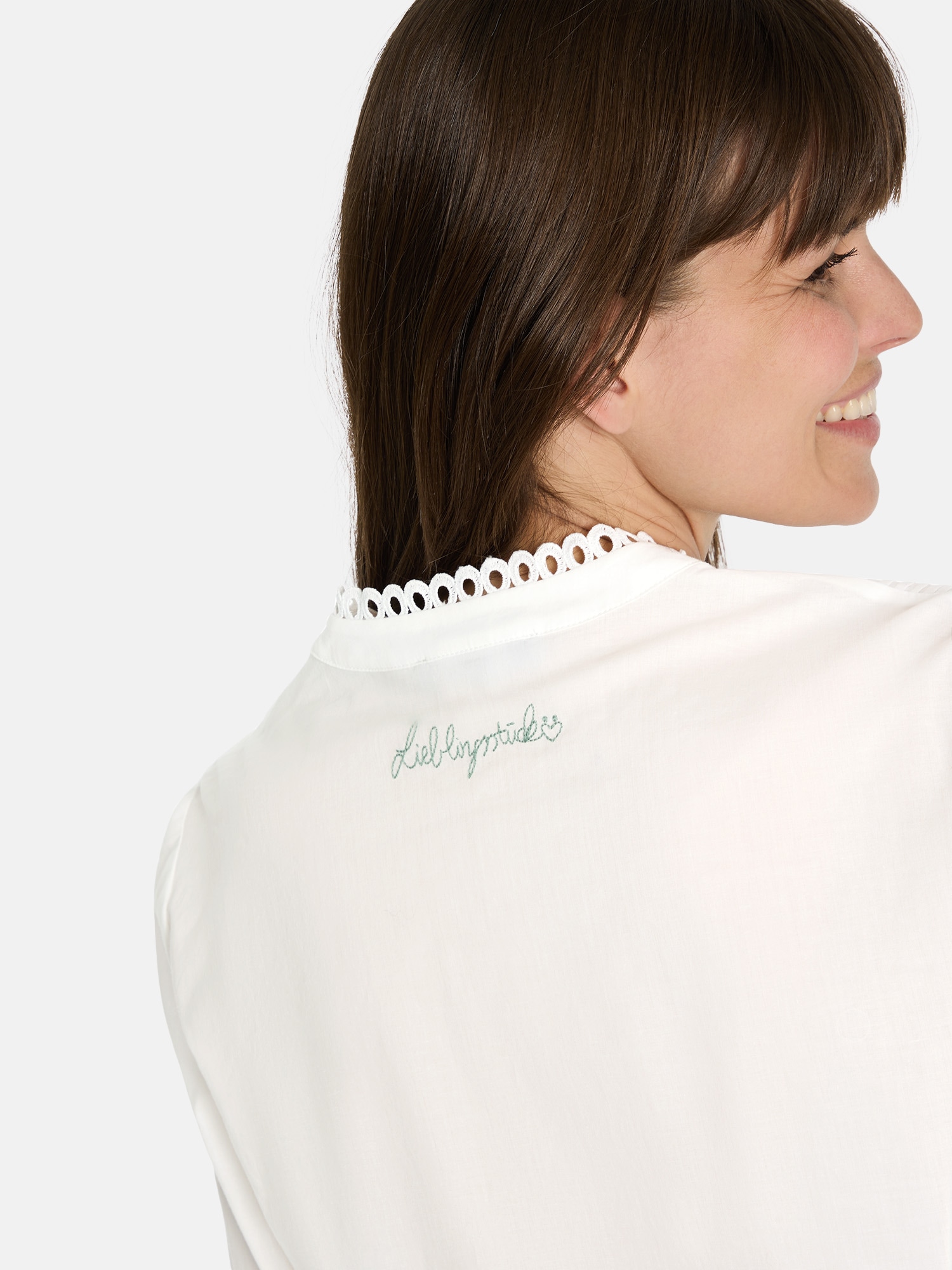 Lieblingsstück Langarmbluse »Eldrid«, mit Lochspitze
