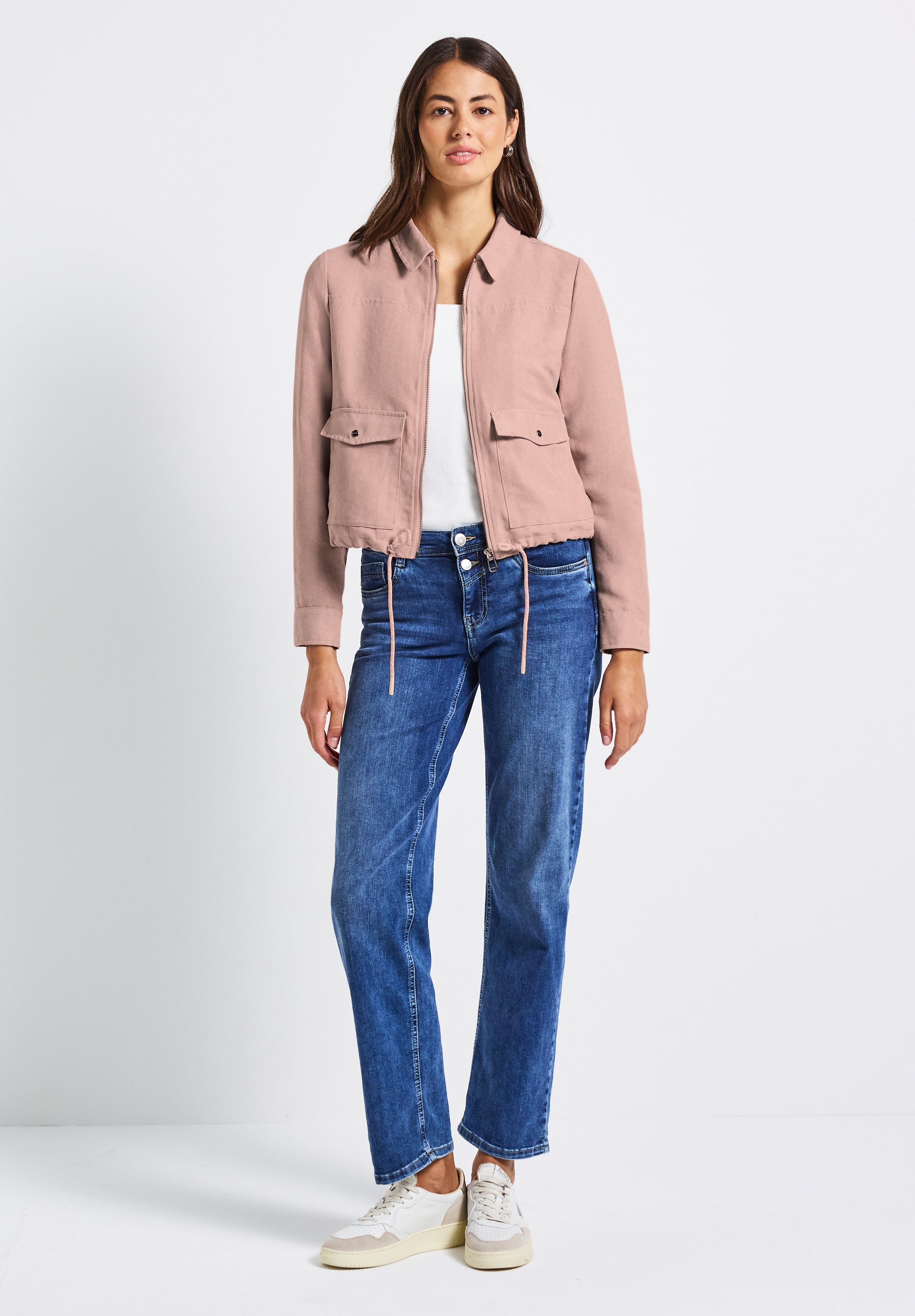 Thumbnail - STREET ONE Kurzjacke ohne Kapuze in Cord-Optik