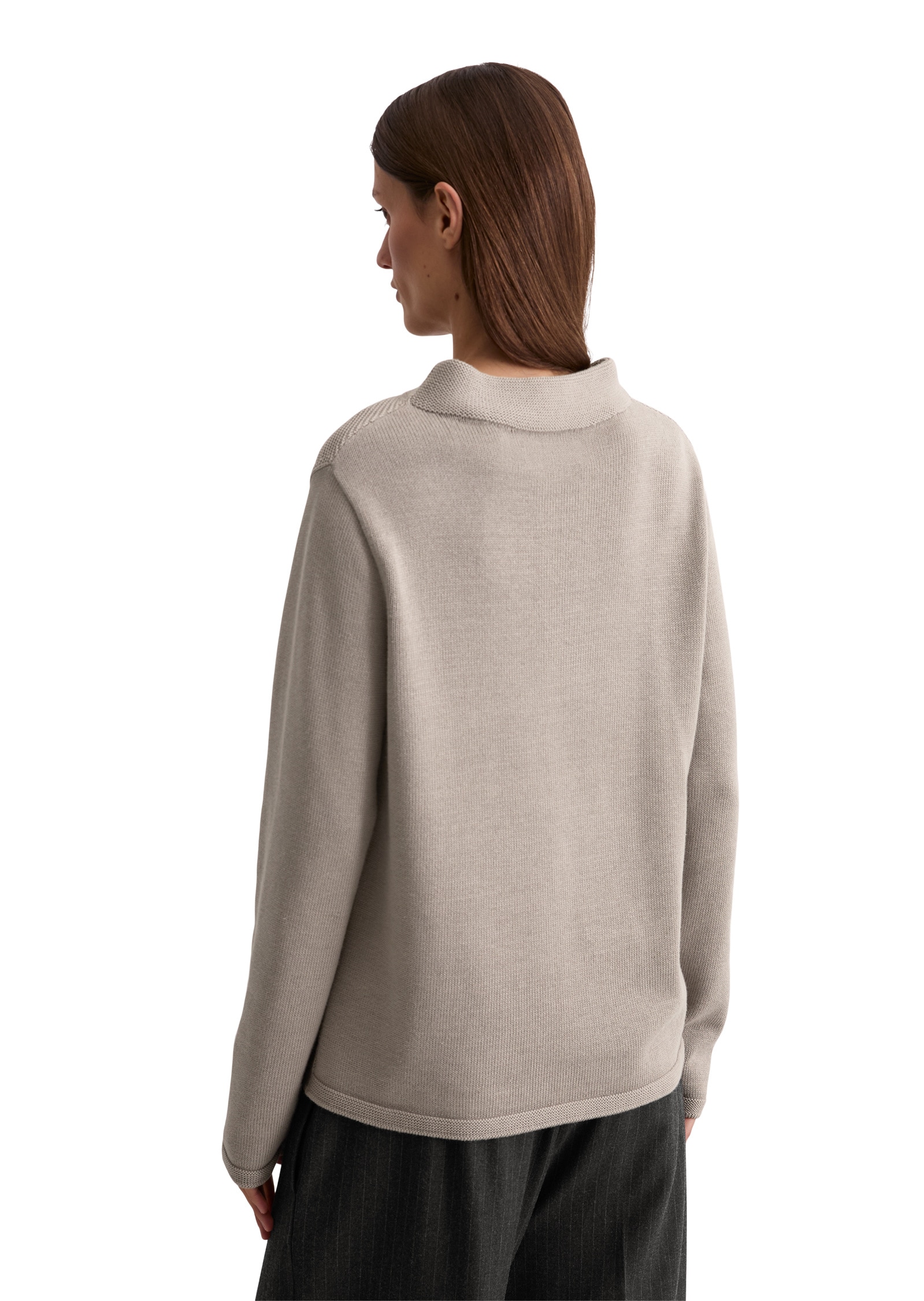 Marc O'Polo Stehkragenpullover »aus Organic Cotton«