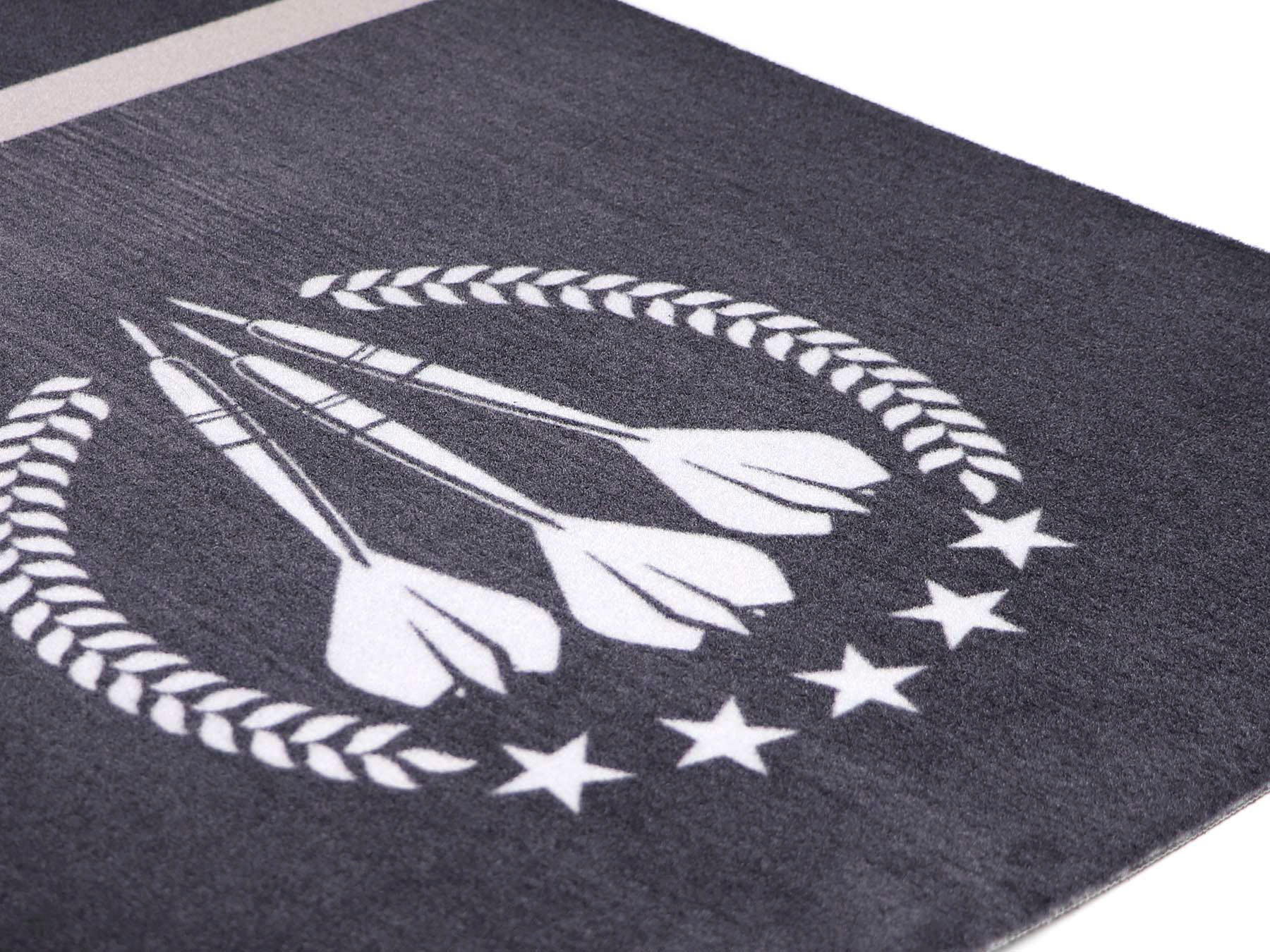 Primaflor-Ideen in Textil Läufer »Dartteppich LONDON«, rechteckig, 5 mm Höhe, Dartmatte mit offiziellem Spielabstand 237 cm, rutschhemmend