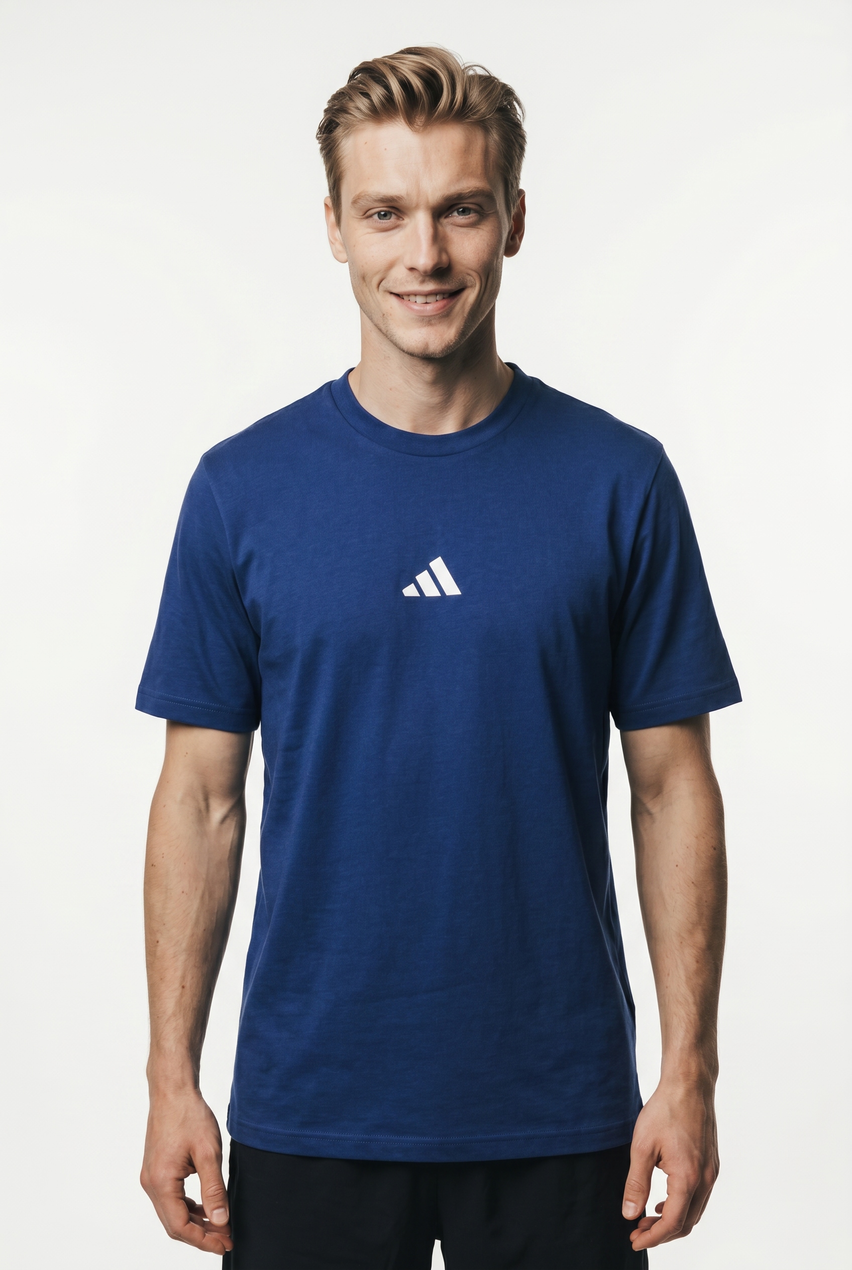 adidas Sportswear "M SL SJ T" sportliches Kurzarmshirt, mit Rundhalsausschnitt