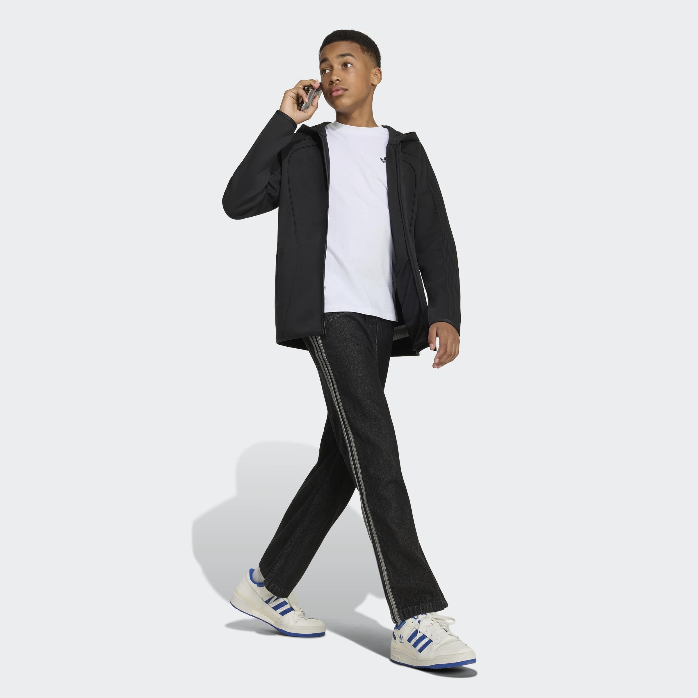 adidas Originals Kapuzensweatjacke »SPACER« für Kinder, mit Rundhalsausschnitt