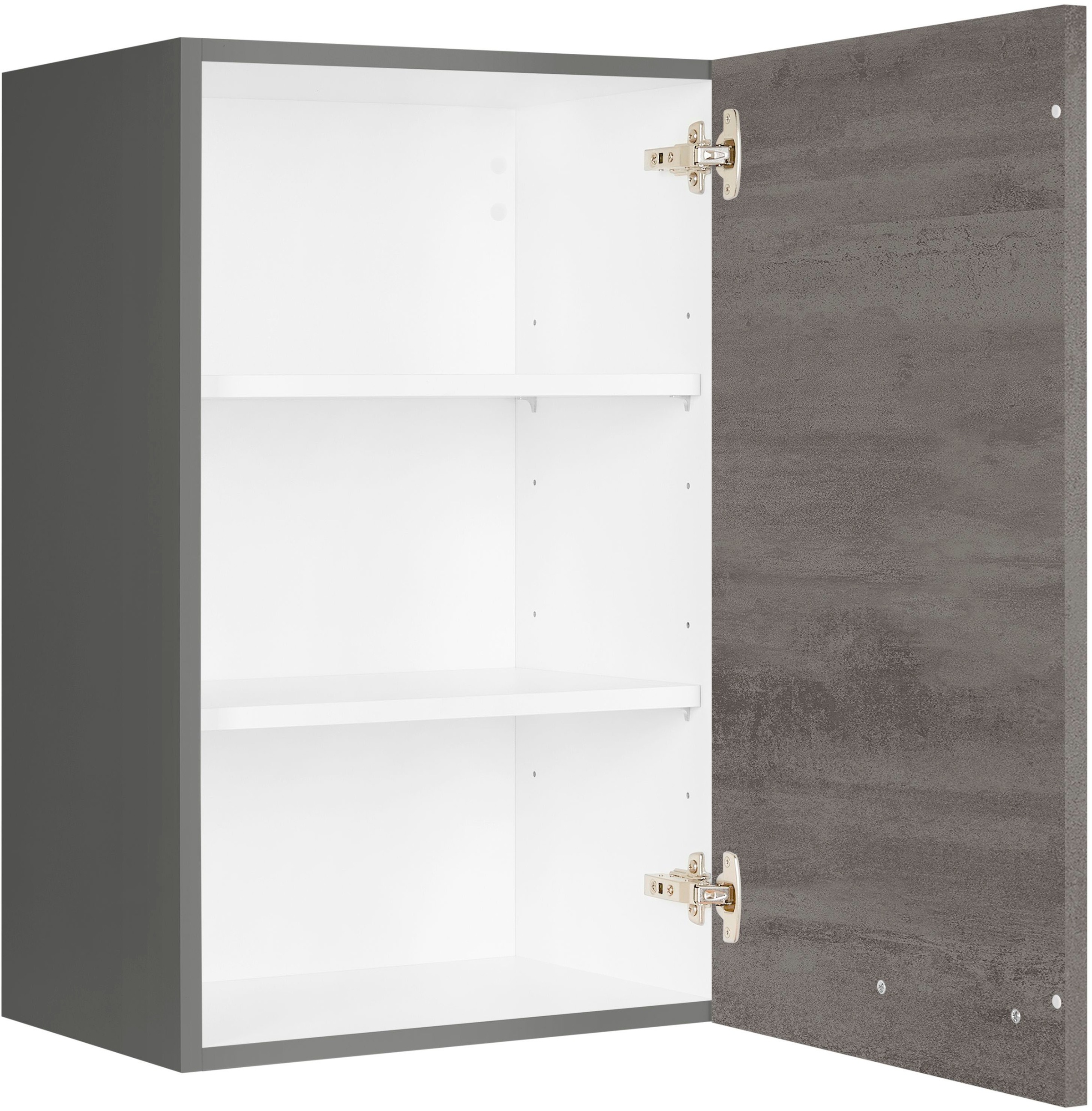 nobilia® Hängeschrank »"Riva", Ausrichtung wählbar, vormontiert,«, in drei Breiten: 30, 40 und 60 cm, mit Soft-Close-Funktion