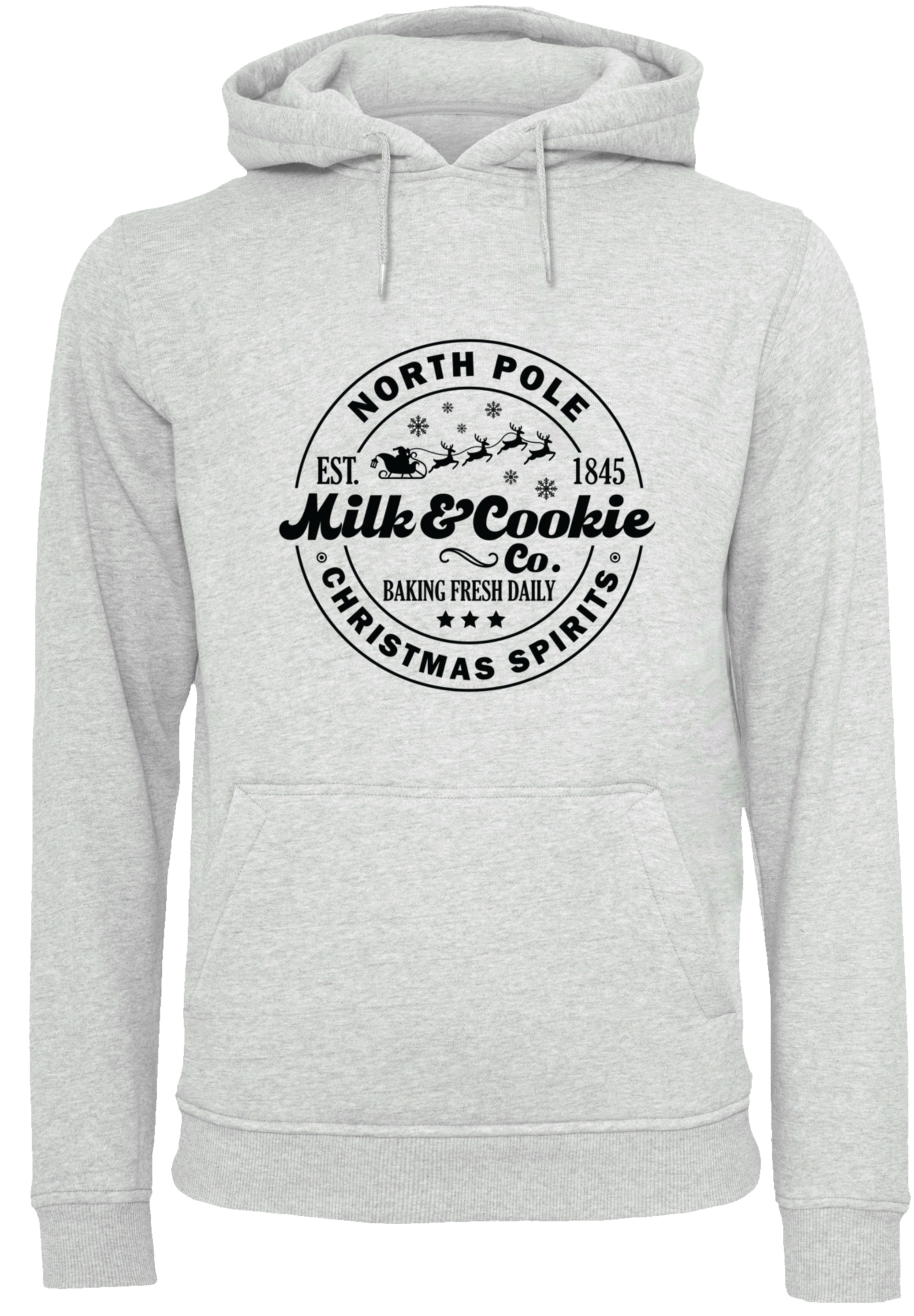 F4NT4STIC Kapuzenpullover "Milk and Cookie Bakery Retro Christmas Sign", Pr günstig online kaufen