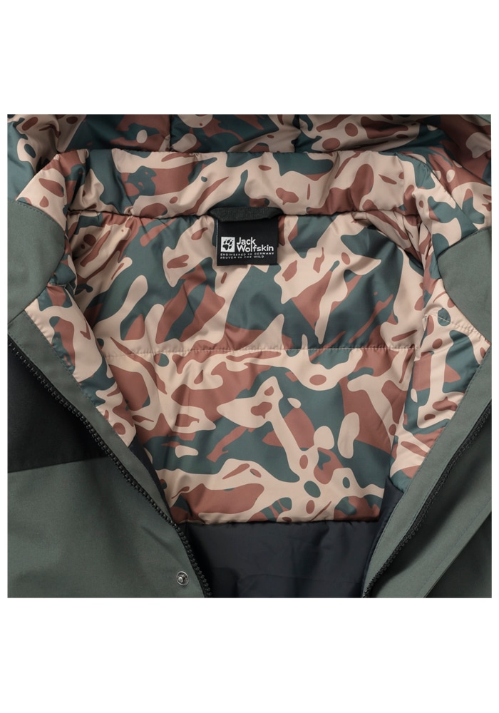 Jack Wolfskin Funktionsparka »TEEN 2L INS PARKA Y«, mit Kapuze