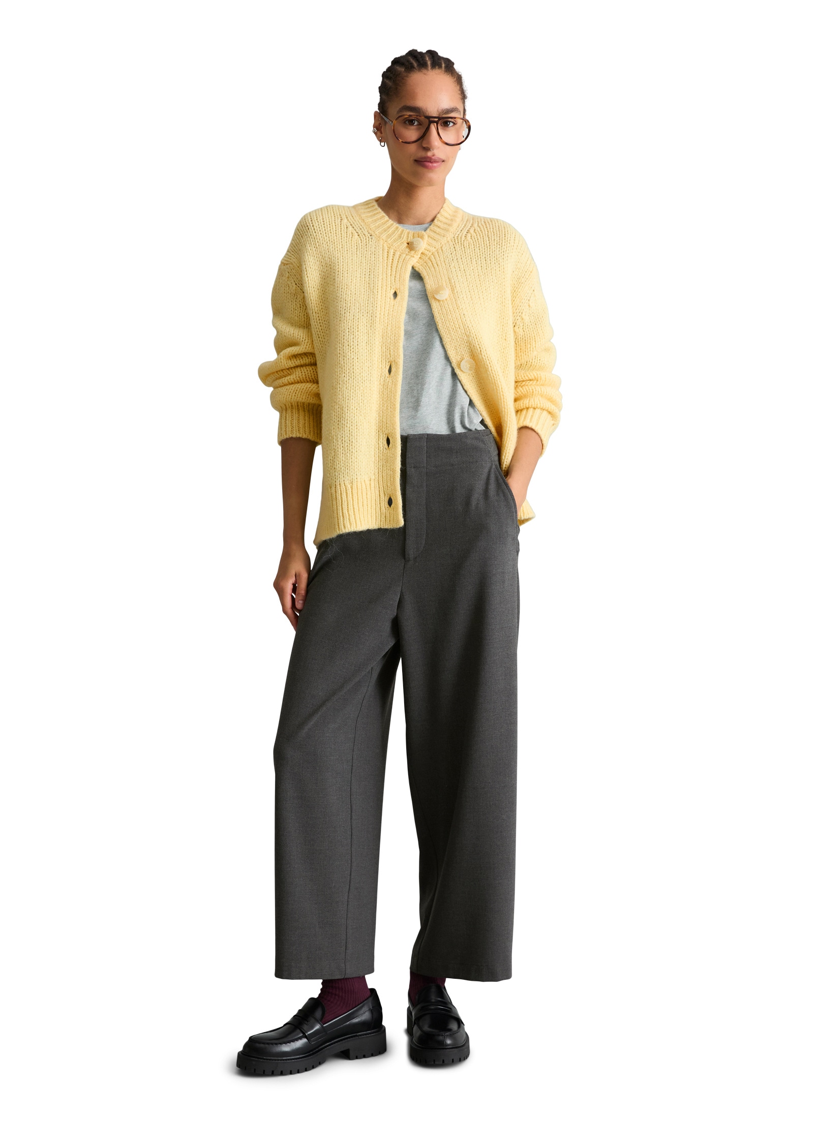 Marc O'Polo DENIM Cardigan »aus kuscheligem Schurwolle-Alpaka-Mix«