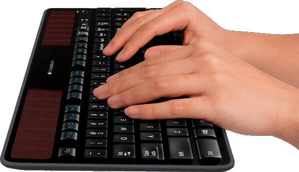 Logitech Tastatur »Wireless Solar Keyboard K750 - DE-Layout«