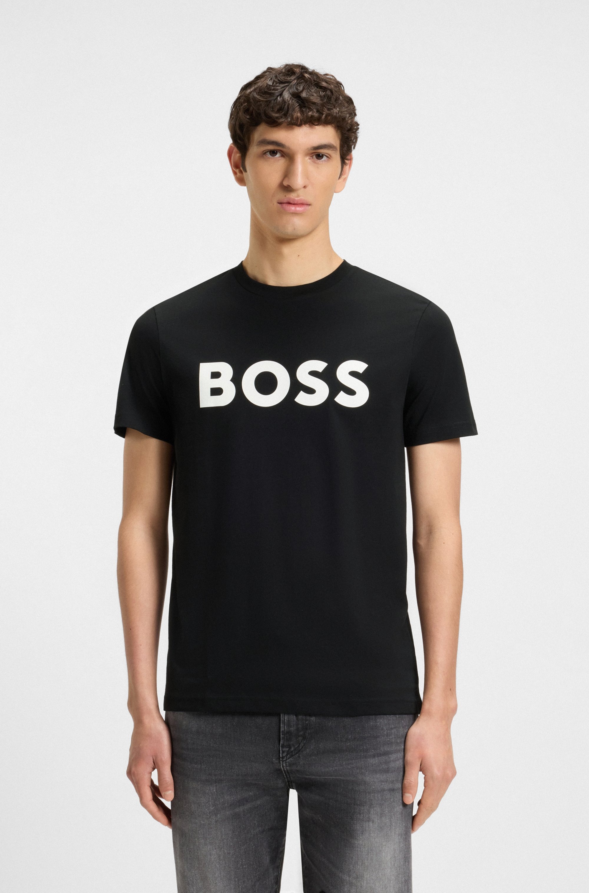 BOSS ORANGE T-Shirt "Thinking" 1 Stk. Rundhalsausschnitt, Regular Fit, groß günstig online kaufen