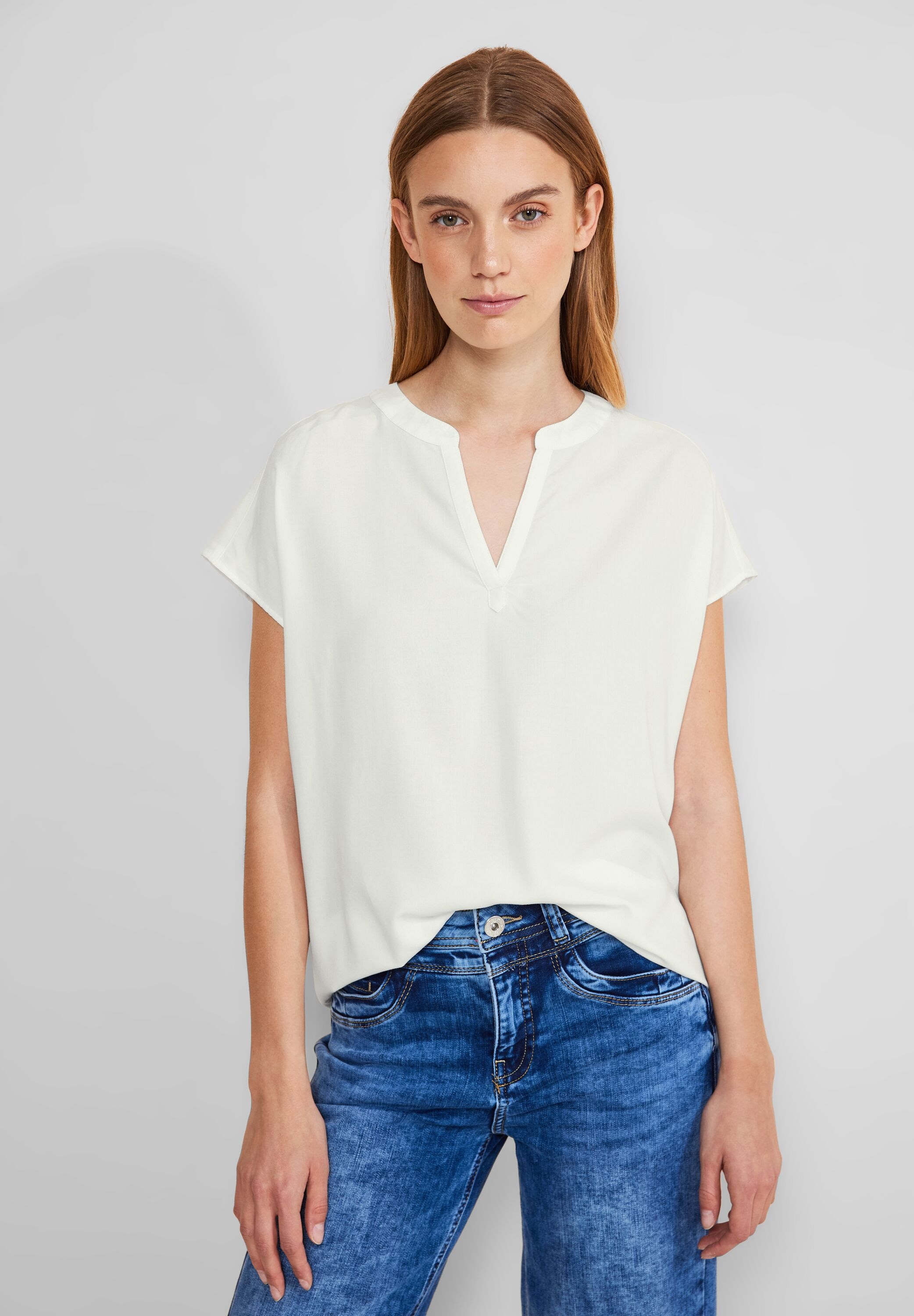 STREET ONE Shirtbluse, aus softer Viskose