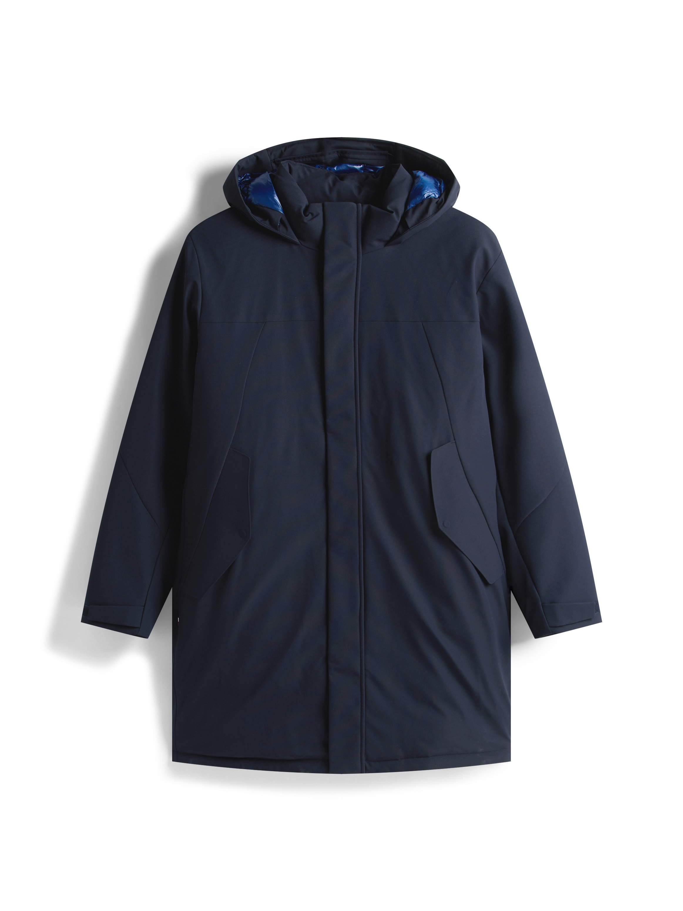 Tommy Hilfiger Big & Tall Funktionsmantel »HOODED PARKA«, Große Größen Tech Winterparka Jacke Wasserabweisend abnehmbare Kapuze