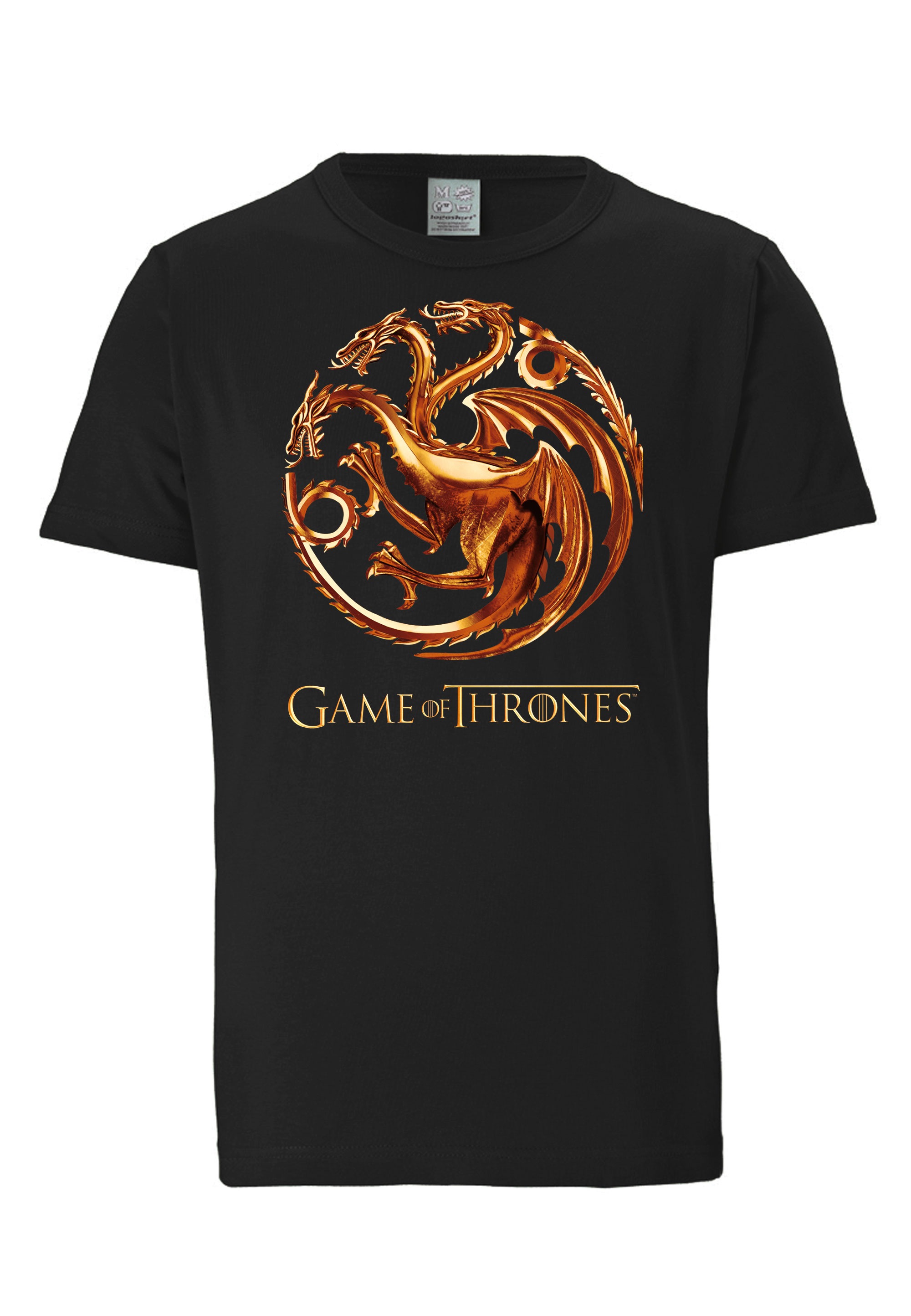 LOGOSHIRT T-Shirt »Game Of Thrones - Targaryen«, mit großem Frontprint