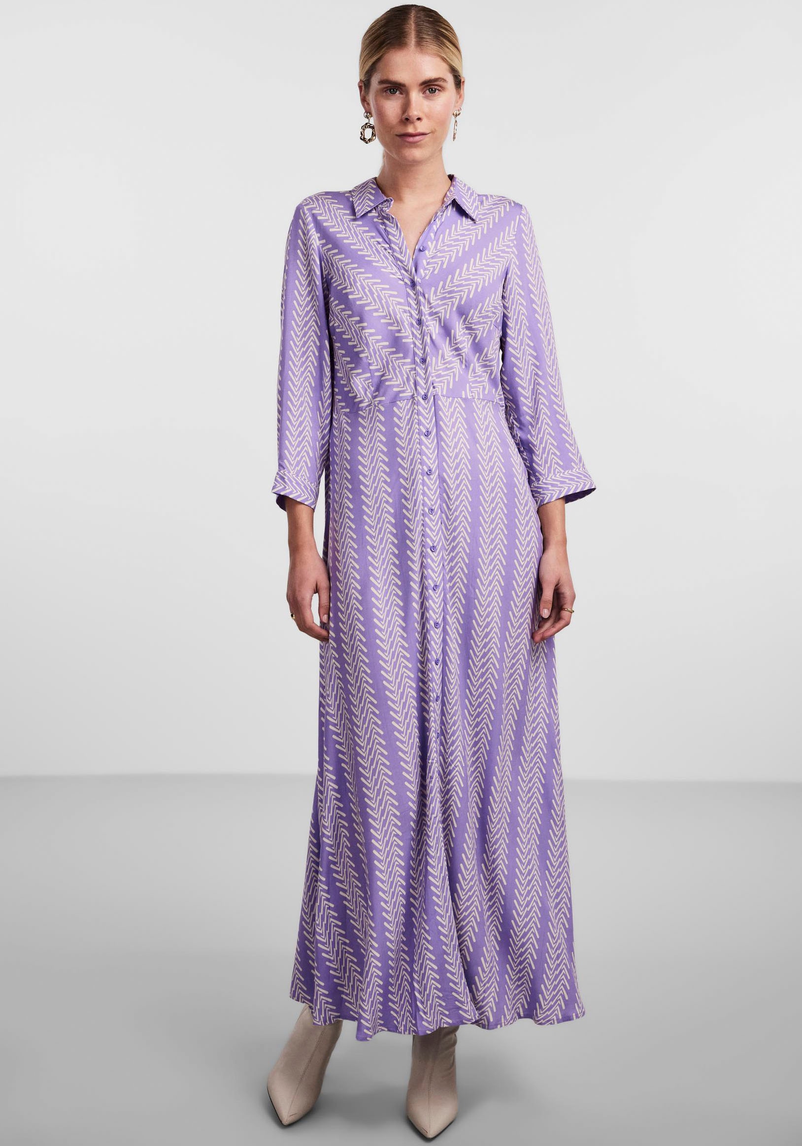 Y.A.S Hemdblusenkleid »YASSAVANNA LONG SHIRT DRESS« kaufen