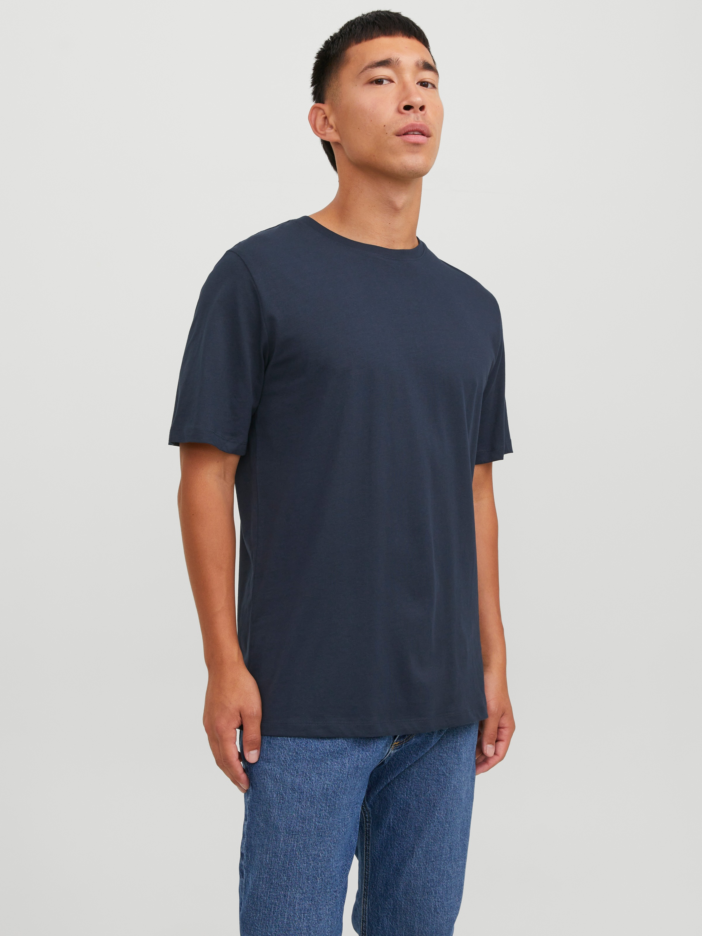 Jack & Jones Rundhalsshirt "JJEORGANIC BASIC TEE SS O-NECK NOOS" günstig online kaufen