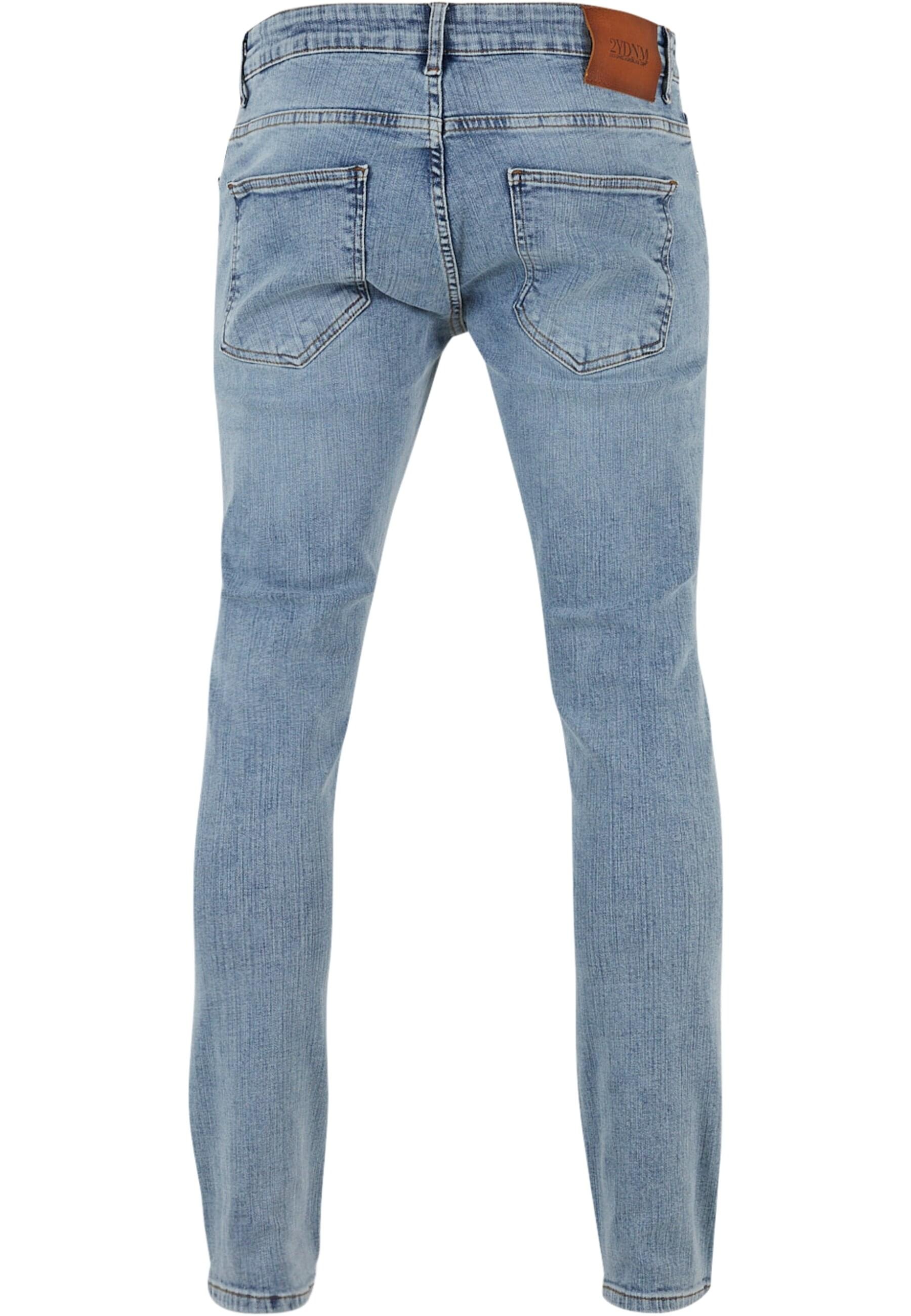 2Y Studios Bequeme Jeans »2Y Studios Herren 2Y Destroyed Skinny Fit Jeans«