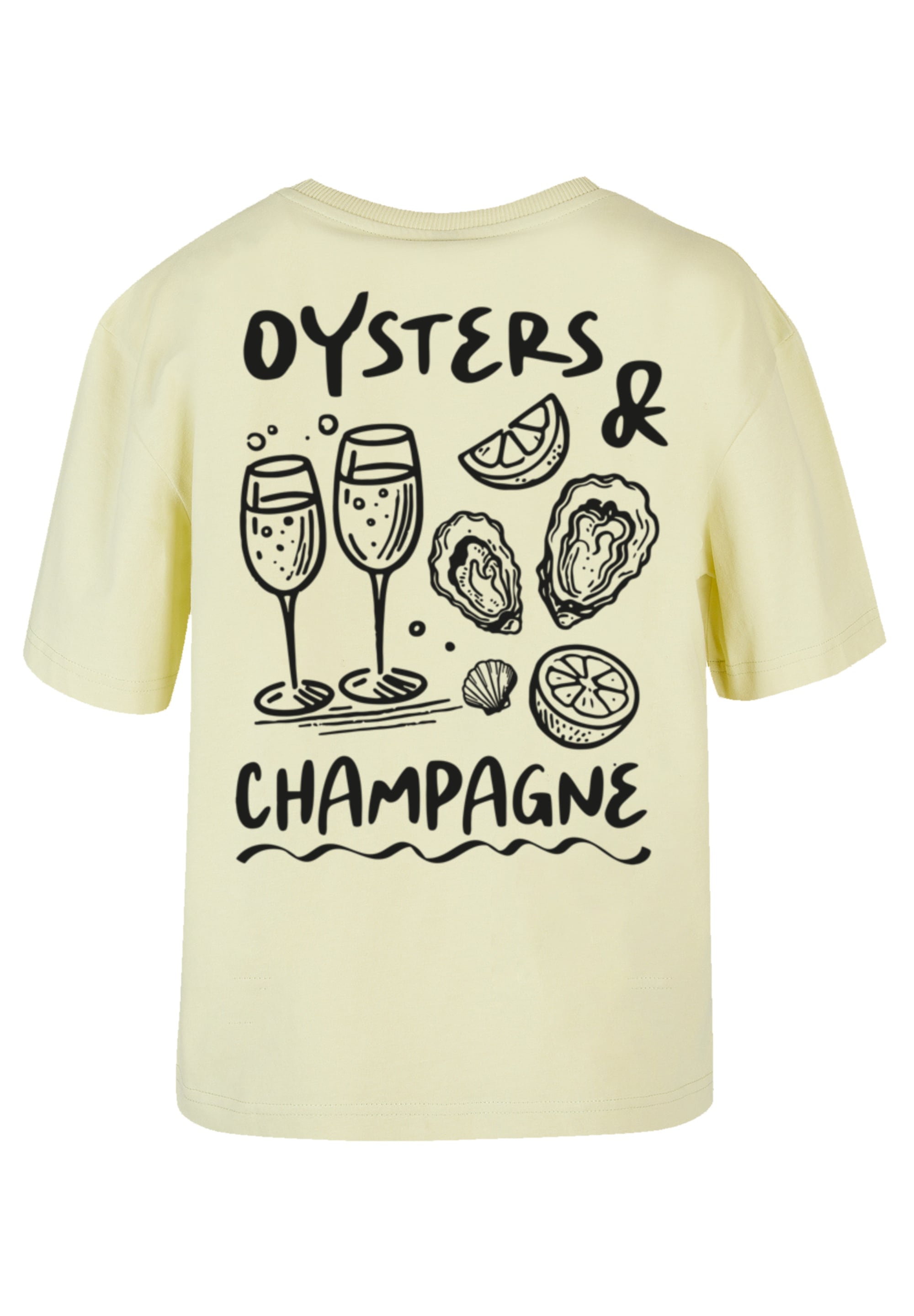 F4NT4STIC T-Shirt »Oysters And Champagne Summer«, Premium Qualität