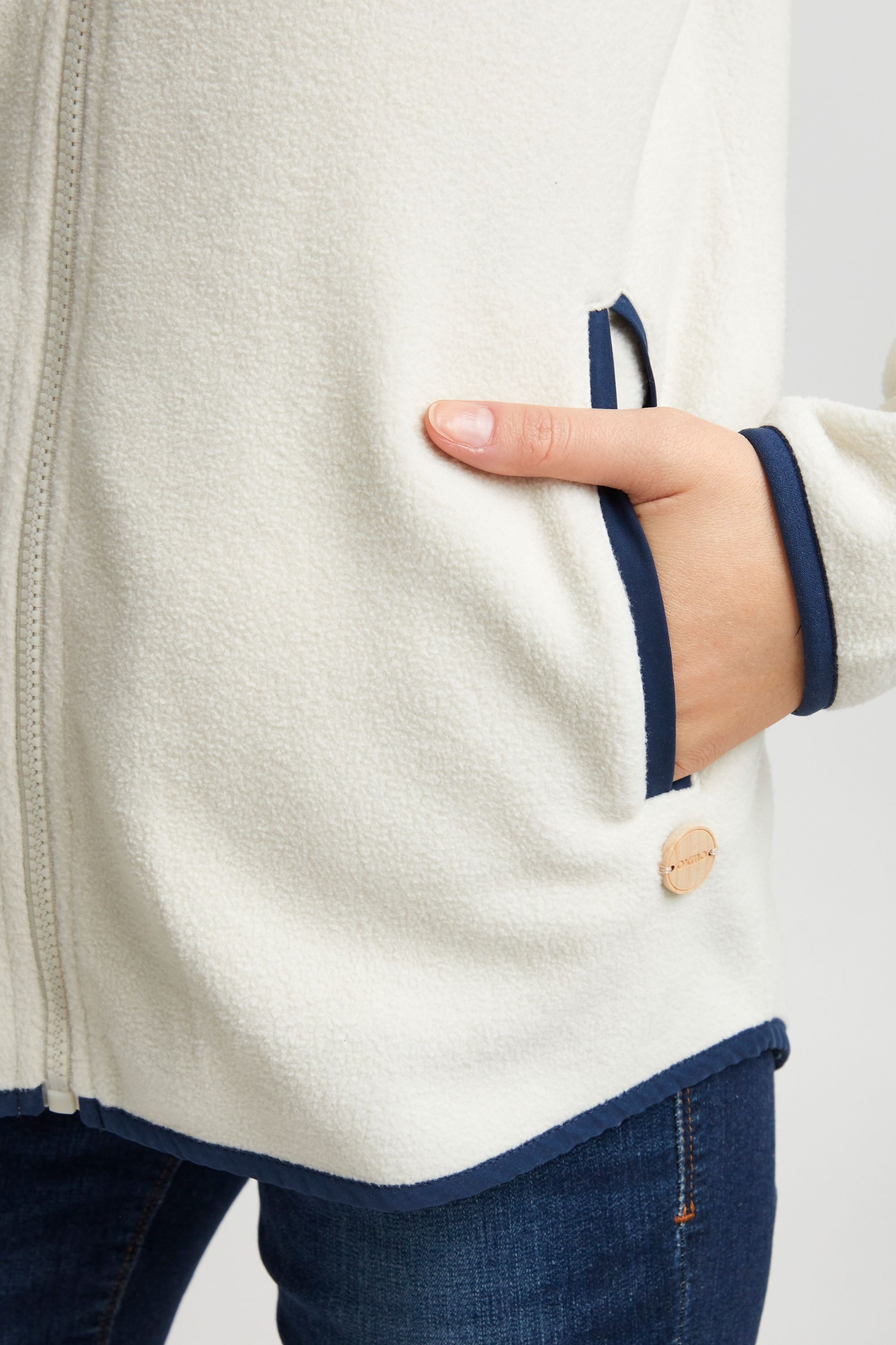 OXMO Kapuzenfleecejacke »Sweatjacke OXMalin«