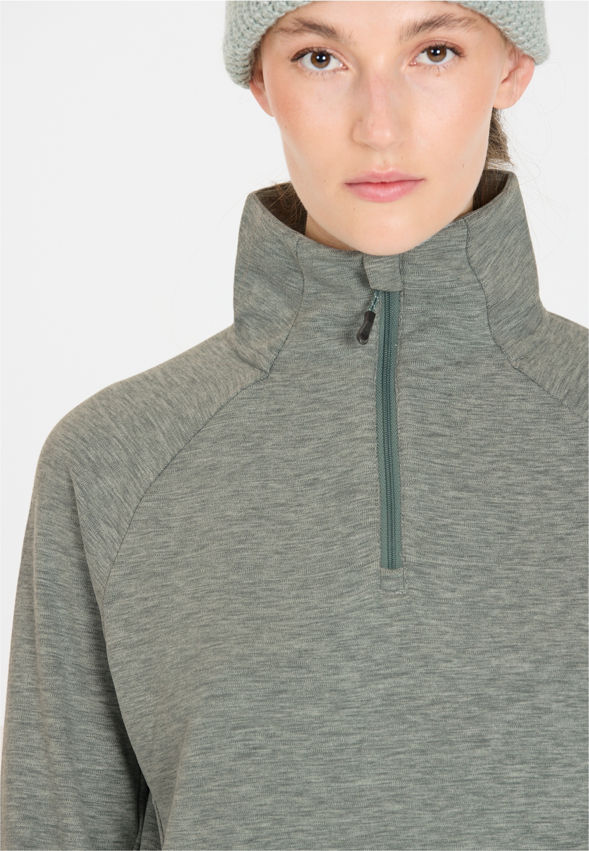 WHISTLER Funktionsshirt »Kajsa«, mit wärmendem Stehkragen und Halbreißverschluss
