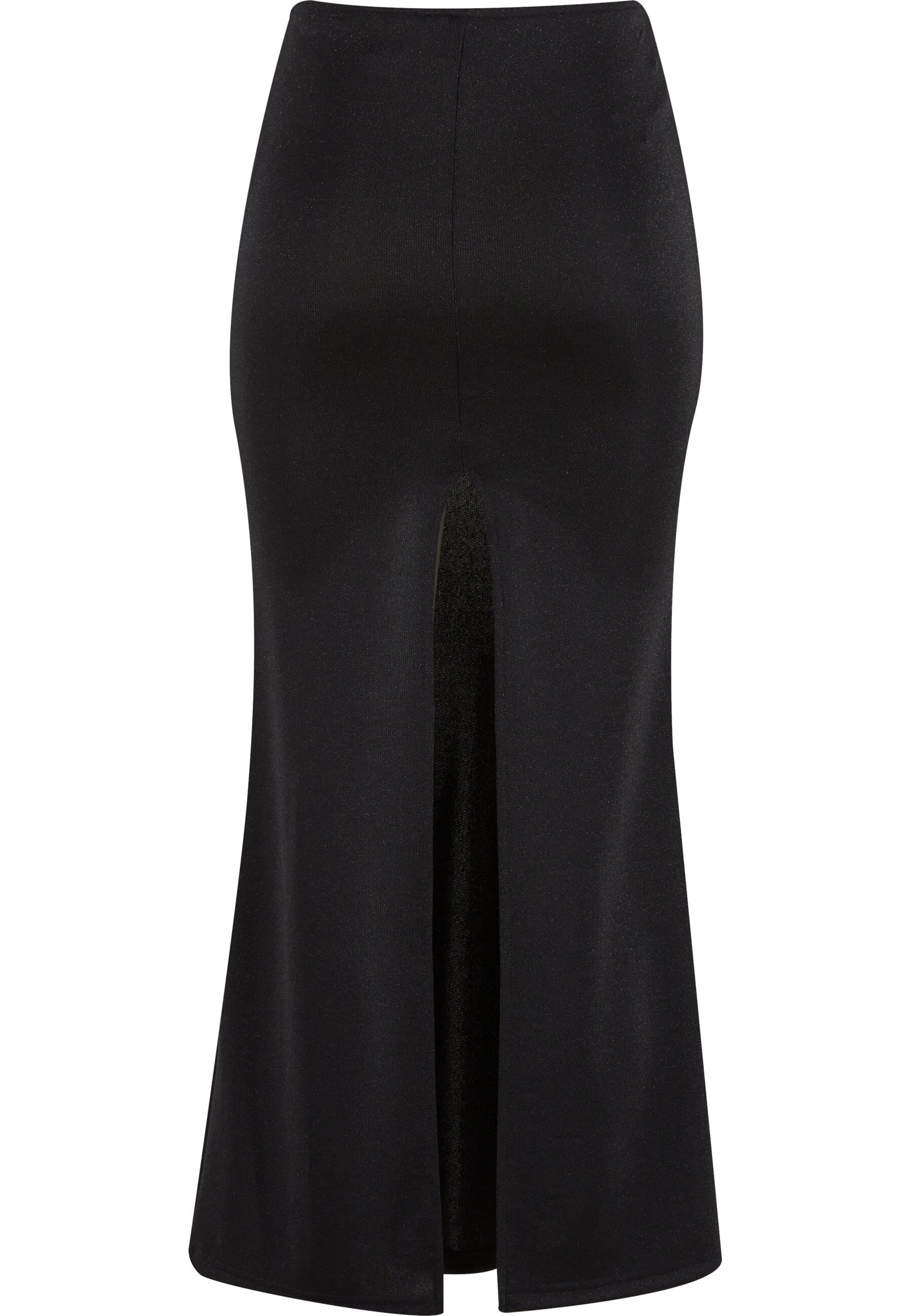URBAN CLASSICS Sommerrock »Urban Classics Ladies Glitter Maxi Skirt«, (1 tlg.)