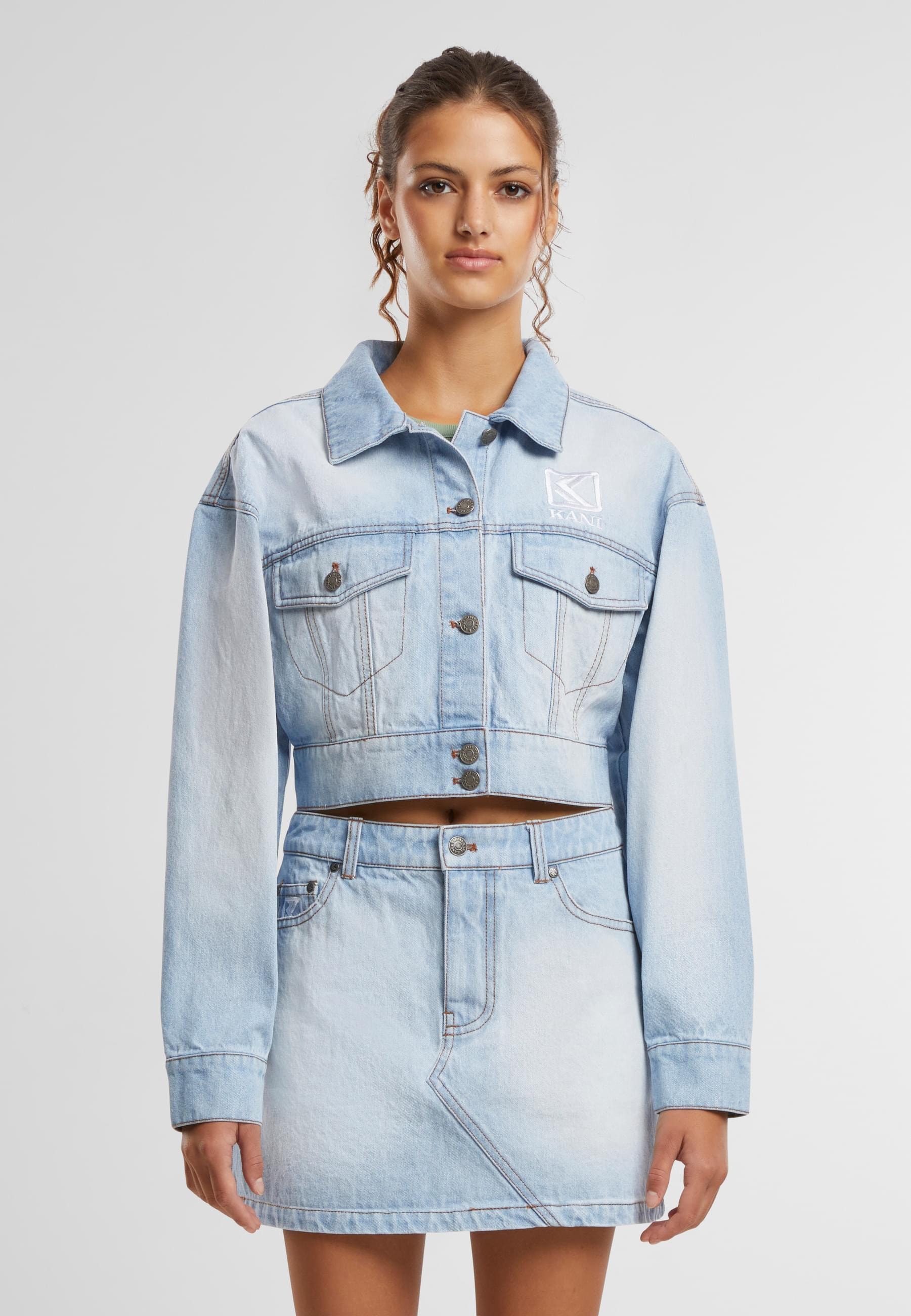 Karl Kani Jeansjacke »Karl Kani Og Kani Denim Jacket«, (1 St.), ohne Kapuze
