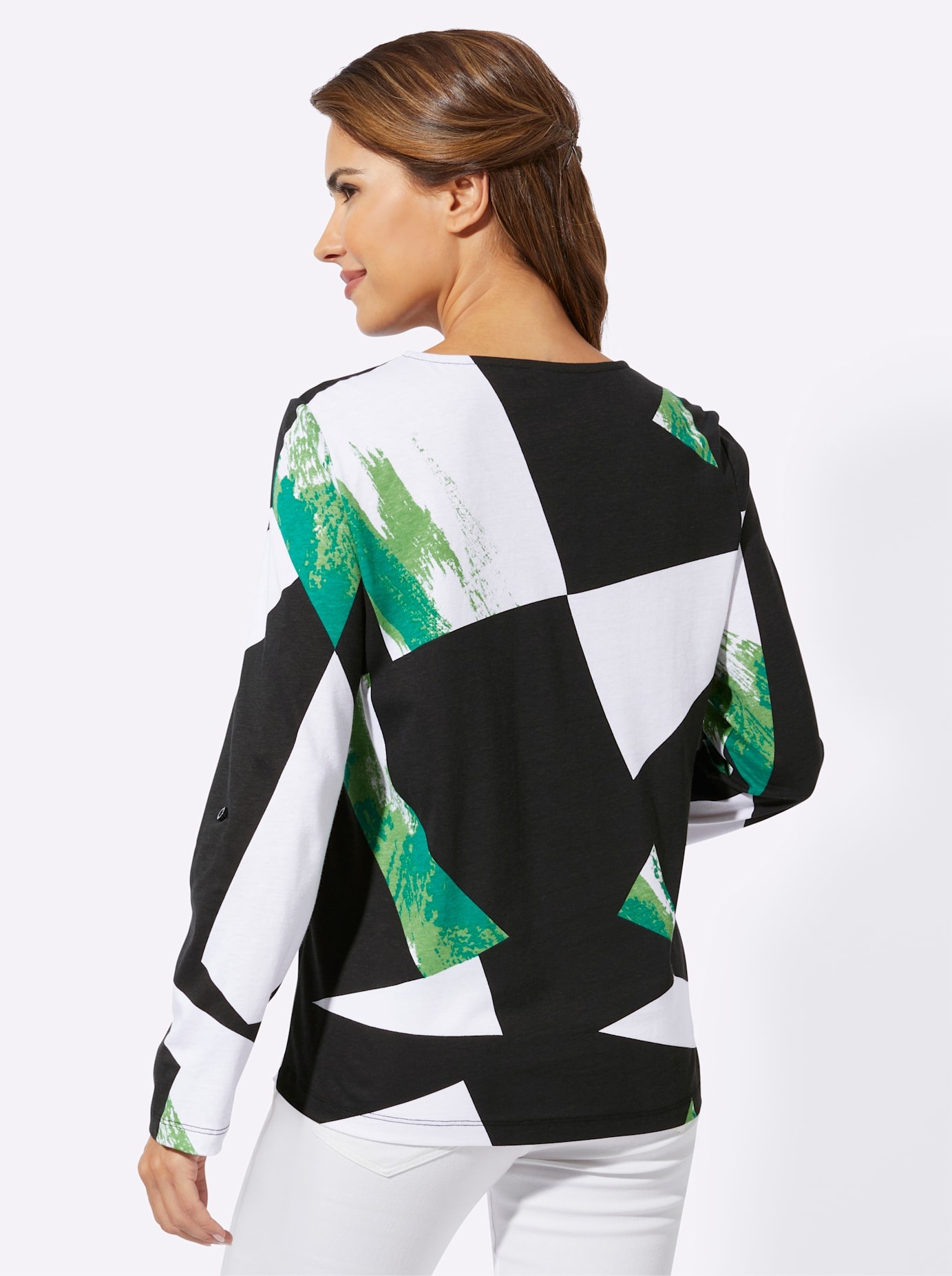 Thumbnail - Classic Basics V-Shirt "Langarm-Shirt" 1 Stk.