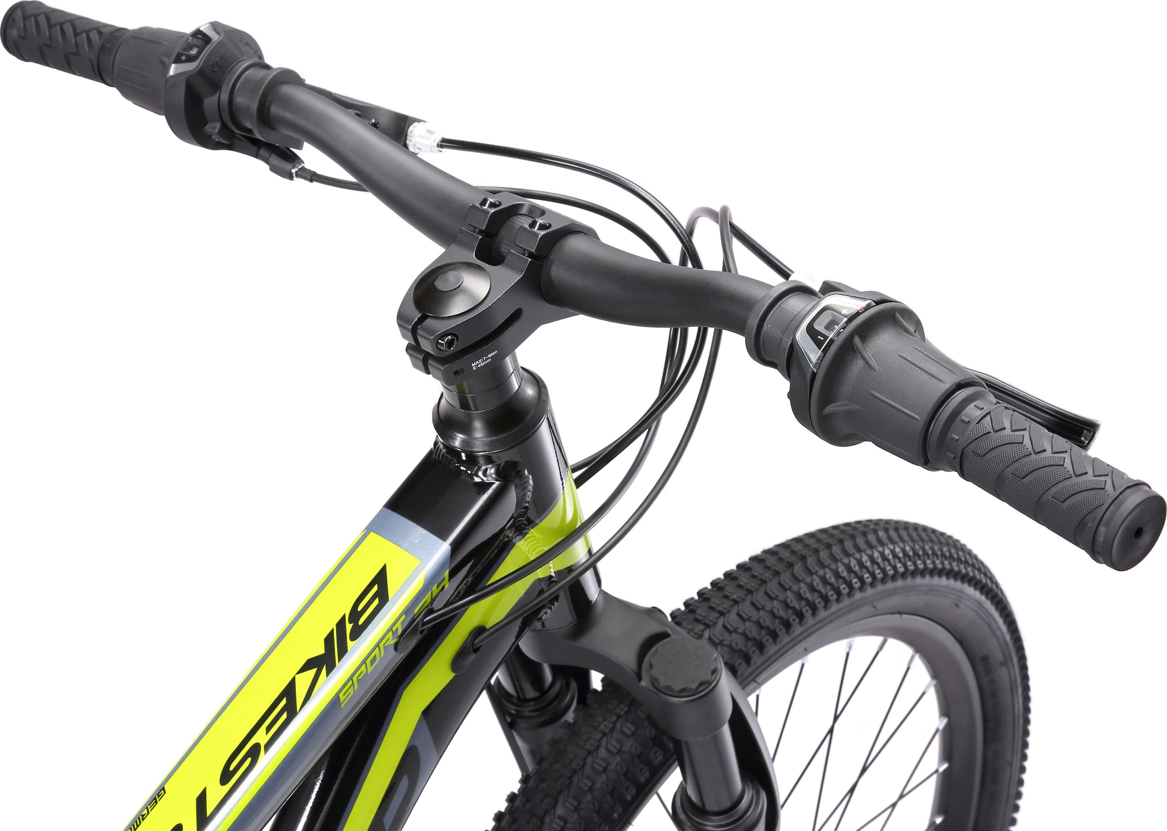 Bikestar Jugendfahrrad, 21 Gang, Shimano, RD-TY21 Schaltwerk, Kettenschaltung