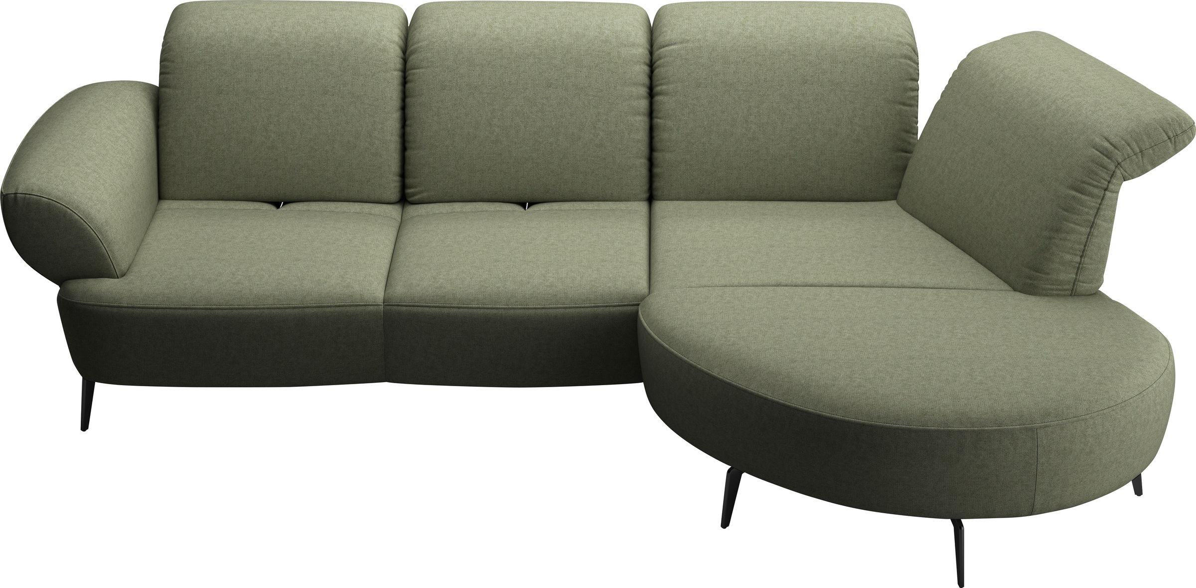 sit&more Ecksofa "Dance, L-Form, inkl. Sitztiefenverstellung", inkl. Click& günstig online kaufen