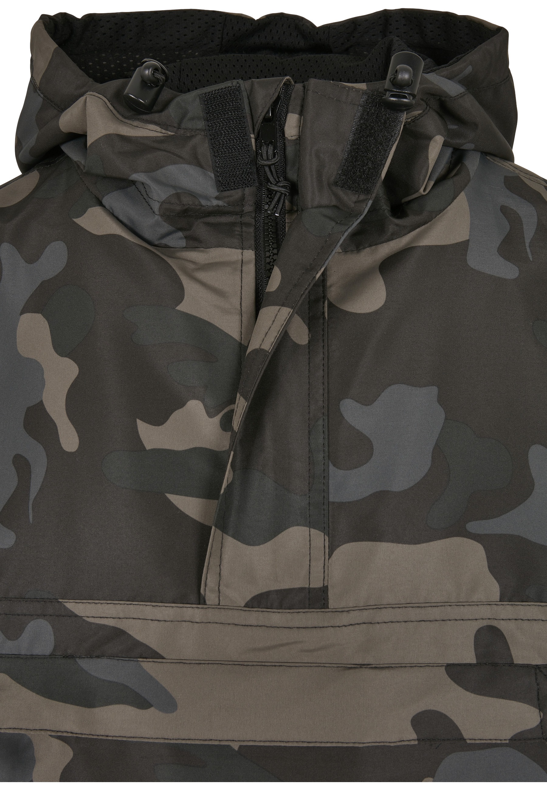 Brandit Allwetterjacke »Brandit Herren Summer Pull Over Jacket« 1 Stk. tlg. mit Kapuze