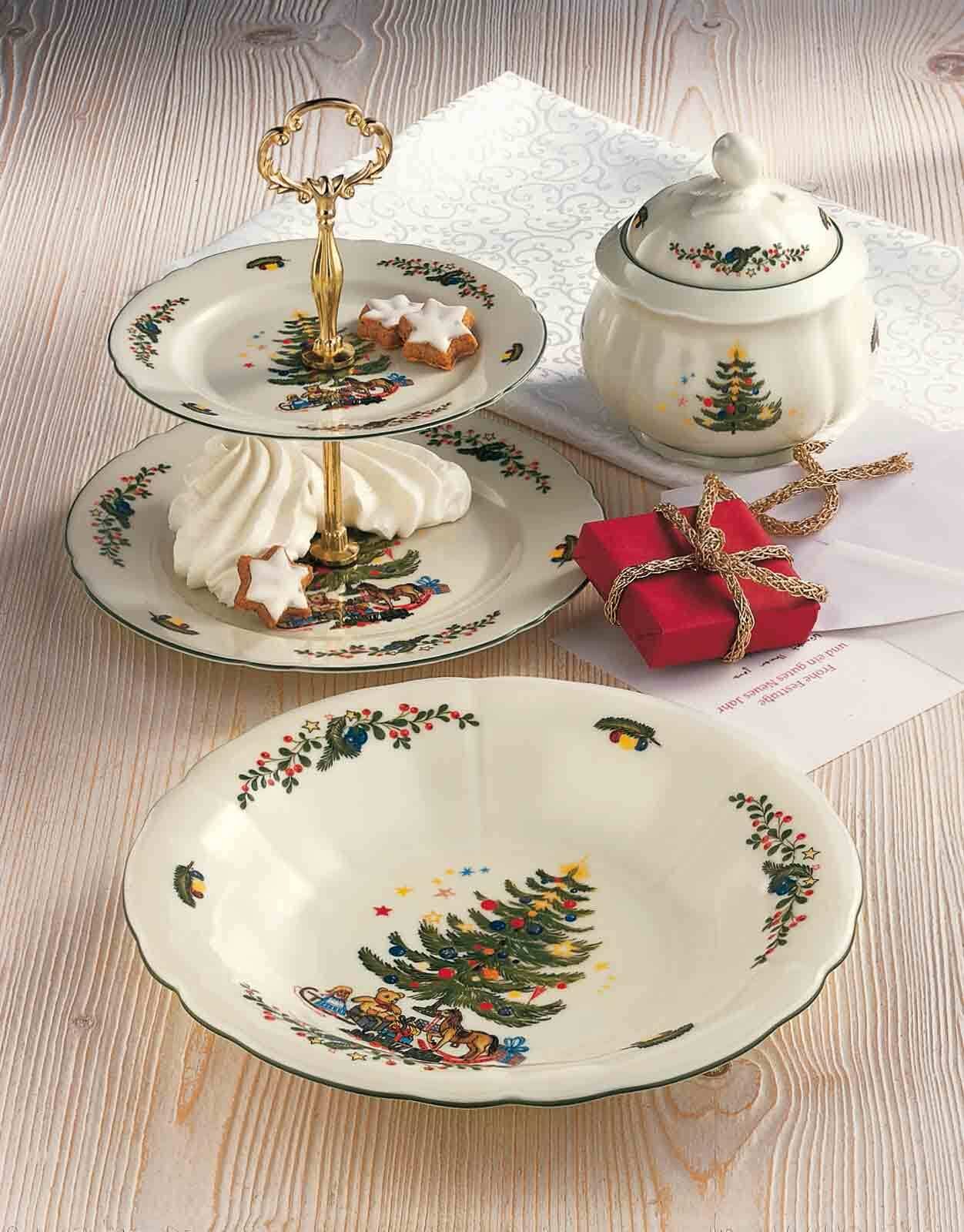 Seltmann Weiden Zuckerstreuer »Zuckerdose Marieluise Weihnachten 210 ml weiß-grün« Spülmaschinengeeignet, Mikrowellengeeignet, Ofenfest, Salamandergeeignet, Kühlschrankgeeignet, Gefrierschrankgeeignet