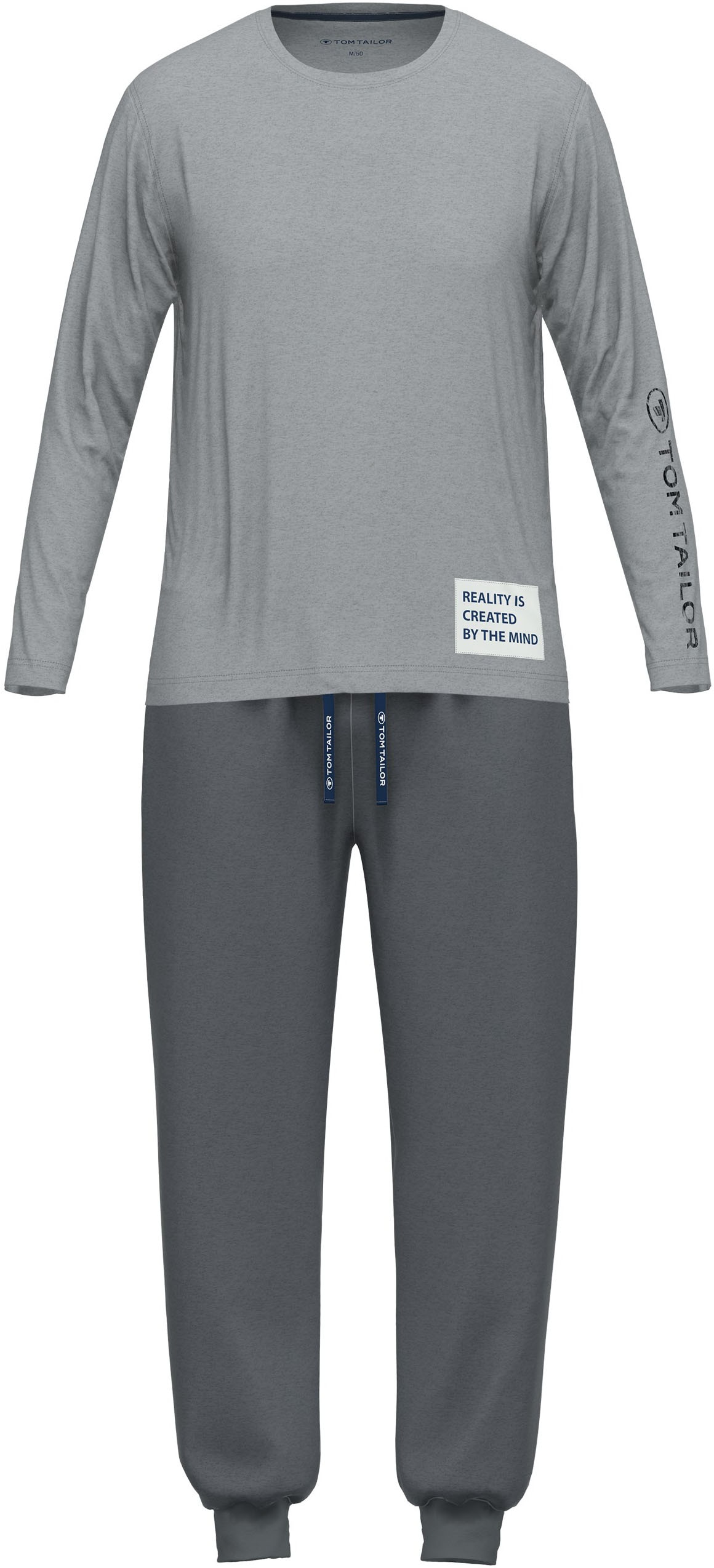 TOM TAILOR Pyjama, mit Aufdruck