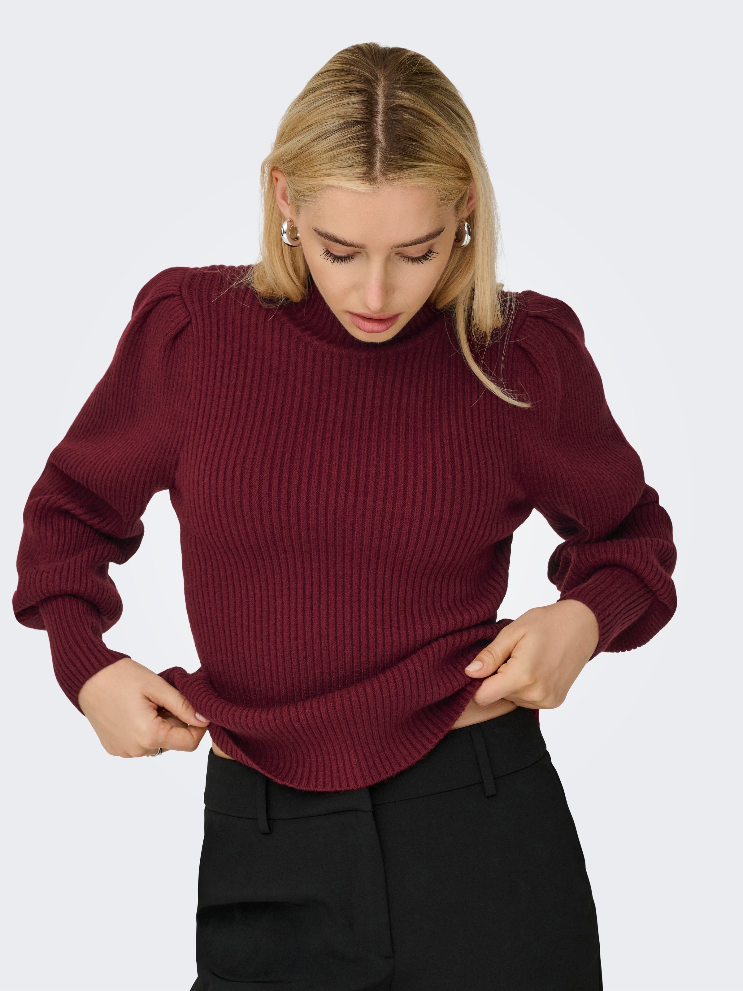ONLY Strickpullover "ONLKATIA L/S HIGHNECK PULLOVER KNT NOOS" günstig online kaufen
