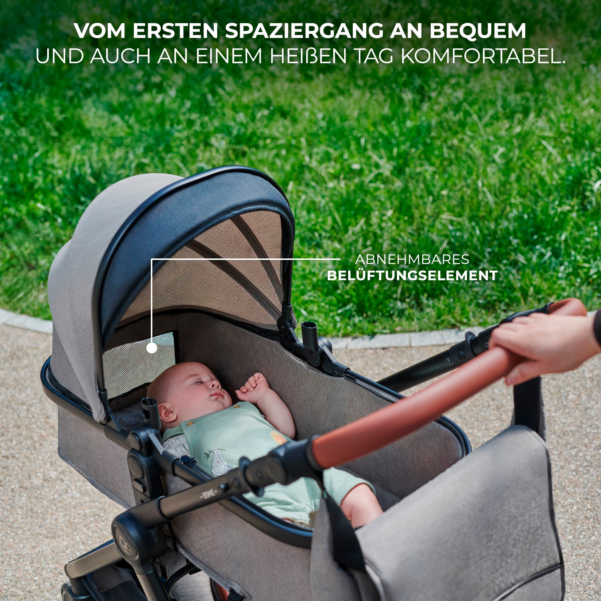 Kinderkraft Kombi-Kinderwagen »ESME 3IN1«, 22 kg, inkl. Babyschale