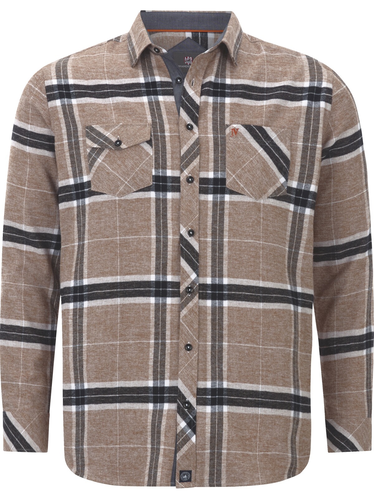 Jan Vanderstorm Flanellhemd "Hemd THORULFAR" günstig online kaufen