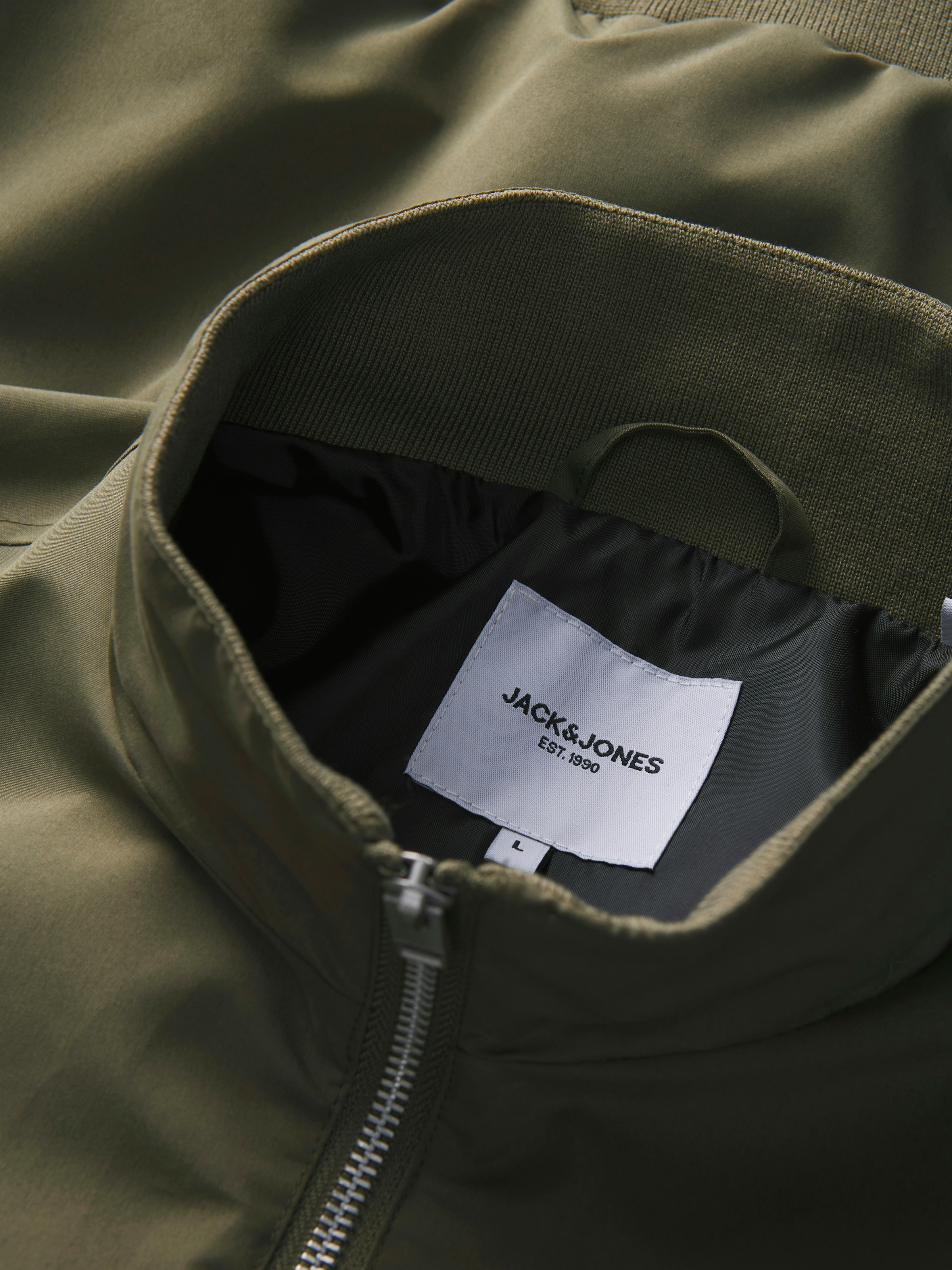 Jack & Jones PlusSize Blouson »JJERUSH HARRINGTON BOMBER NOOS PLS« Kunstfaser, regular fit