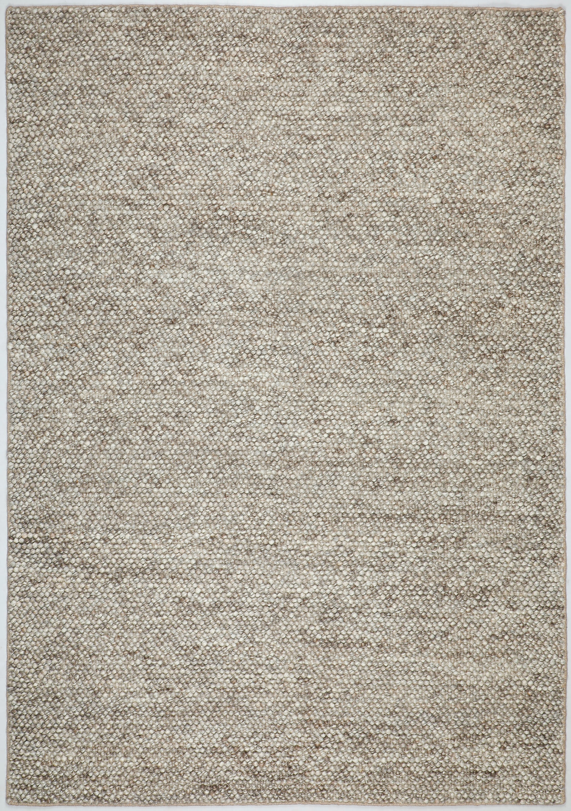 OTTO home Wollteppich »Wolly, Wolle, in Standard und Premium Qualität« rechteckig 14 mm Höhe handgewebt, Handweb Teppiche, Skandi, Wohnzimmer, Schlafzimmer