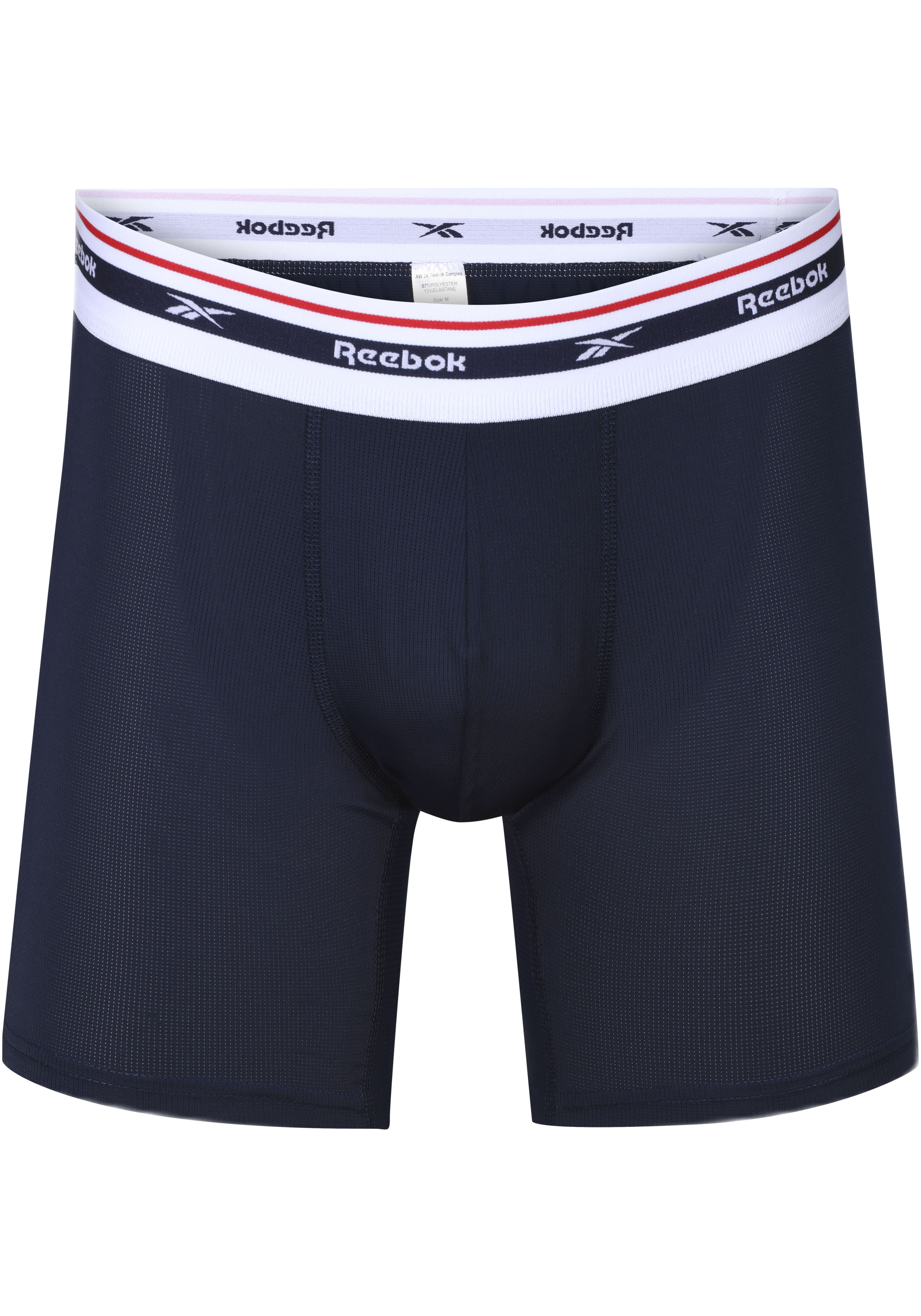 Thumbnail - Reebok Boxer "FINLO" 3er Pack, basic, bequem, weich, mit Logo, breiter Bund