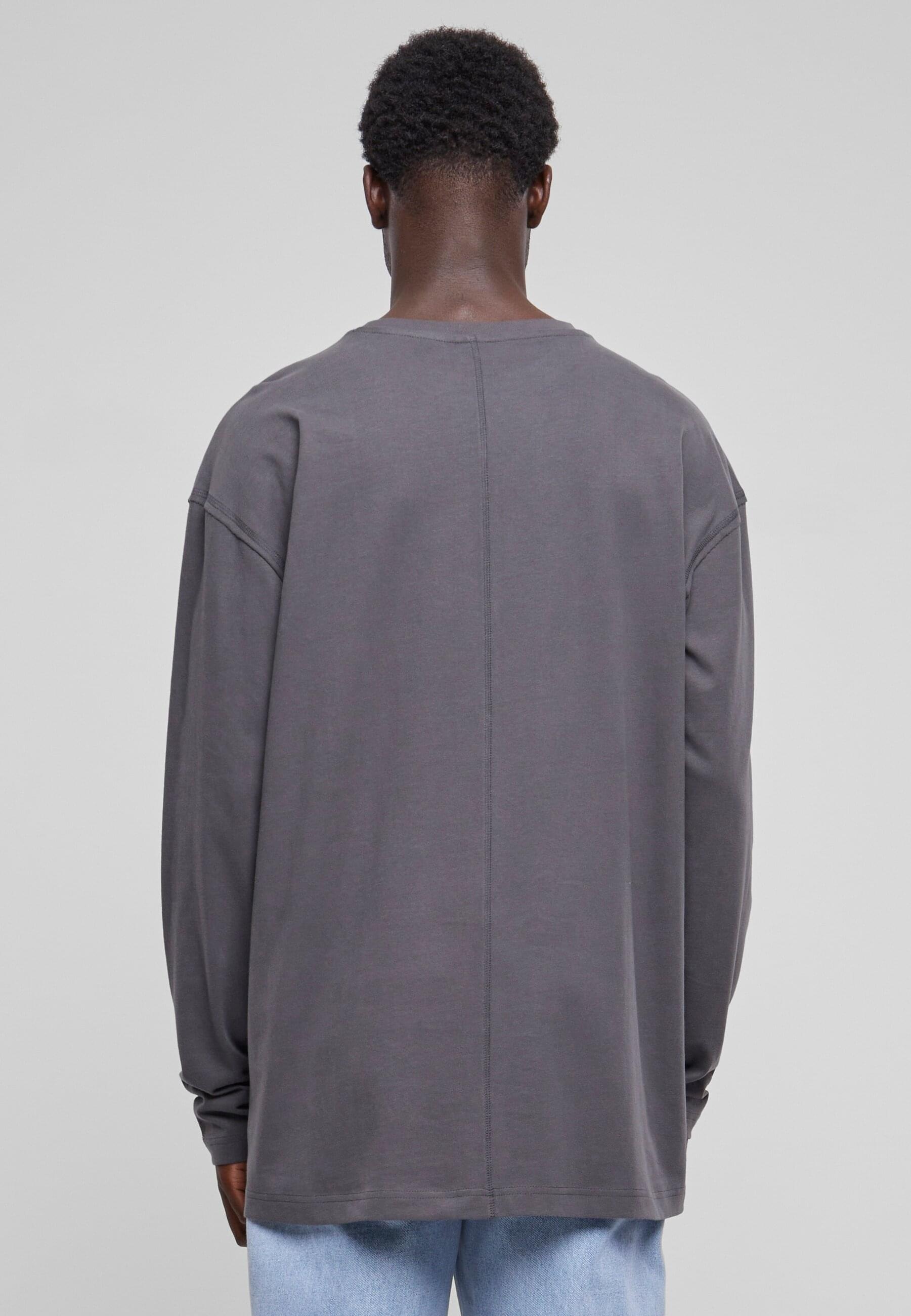 URBAN CLASSICS Longsleeve »Urban Classics Herren Oversized Open Edge Longsleeve«, (1 tlg.)