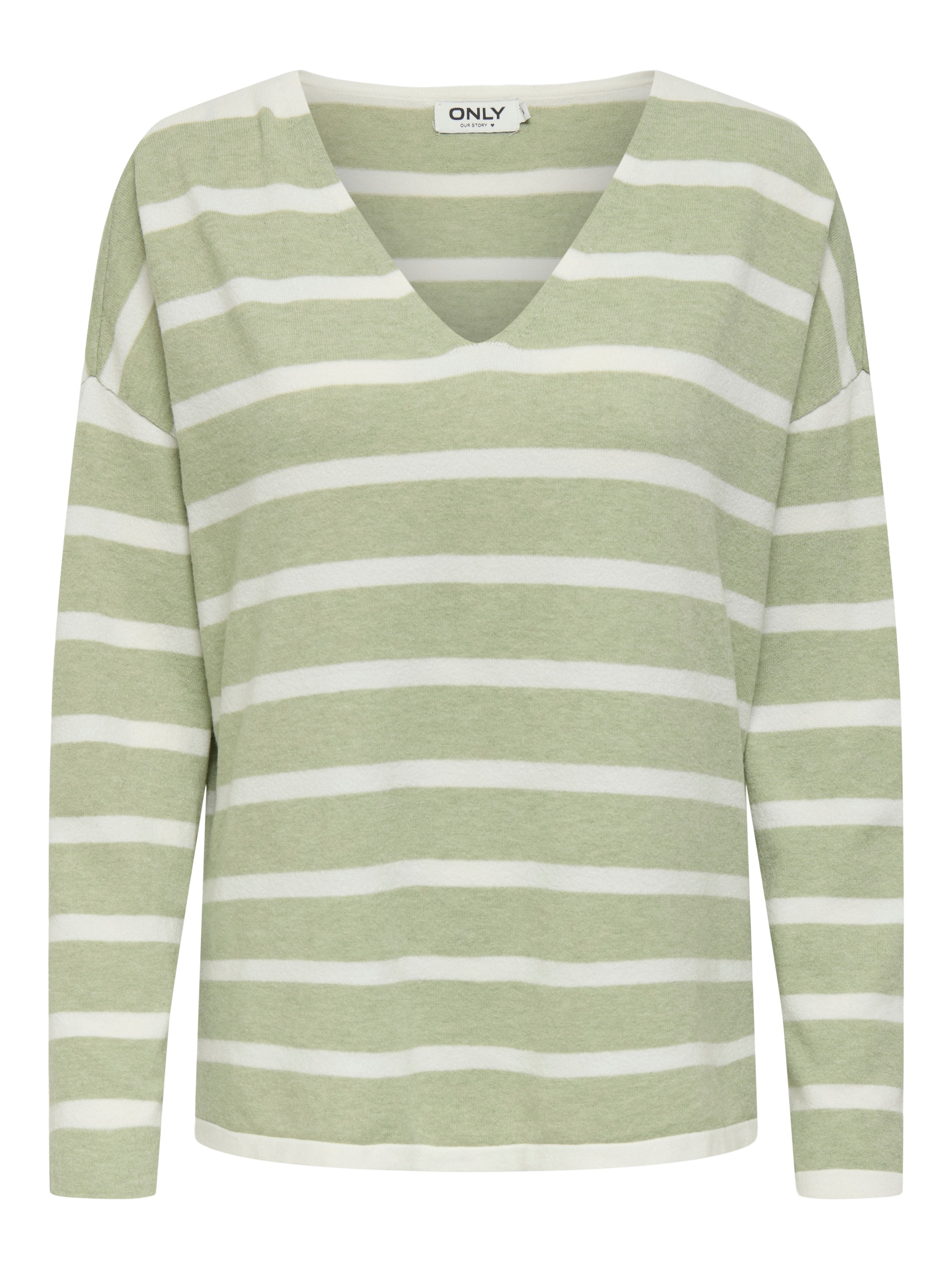 ONLY Strickpullover "ONLAMALIO LIFE LS V-NECK KNT" günstig online kaufen
