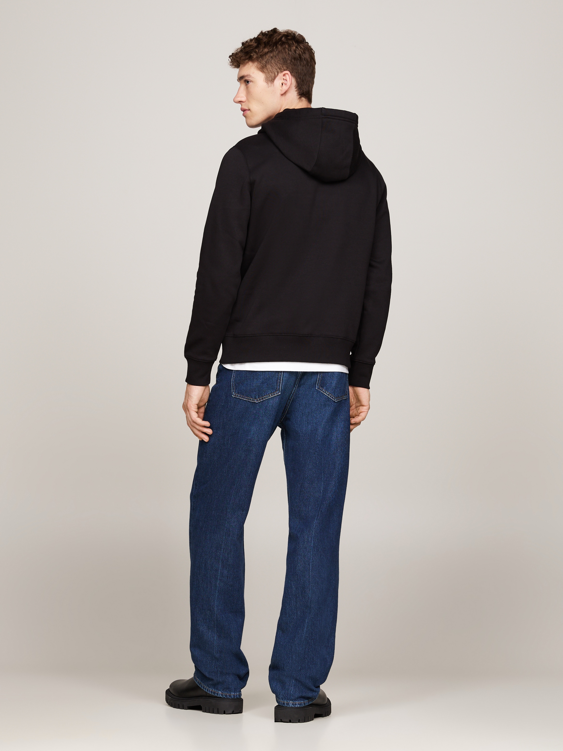 Tommy Hilfiger Kapuzensweatshirt »HILFIGER CHEST INSERT HOODY«, mit Kapuze, Kängurutasche, Logoschriftzug