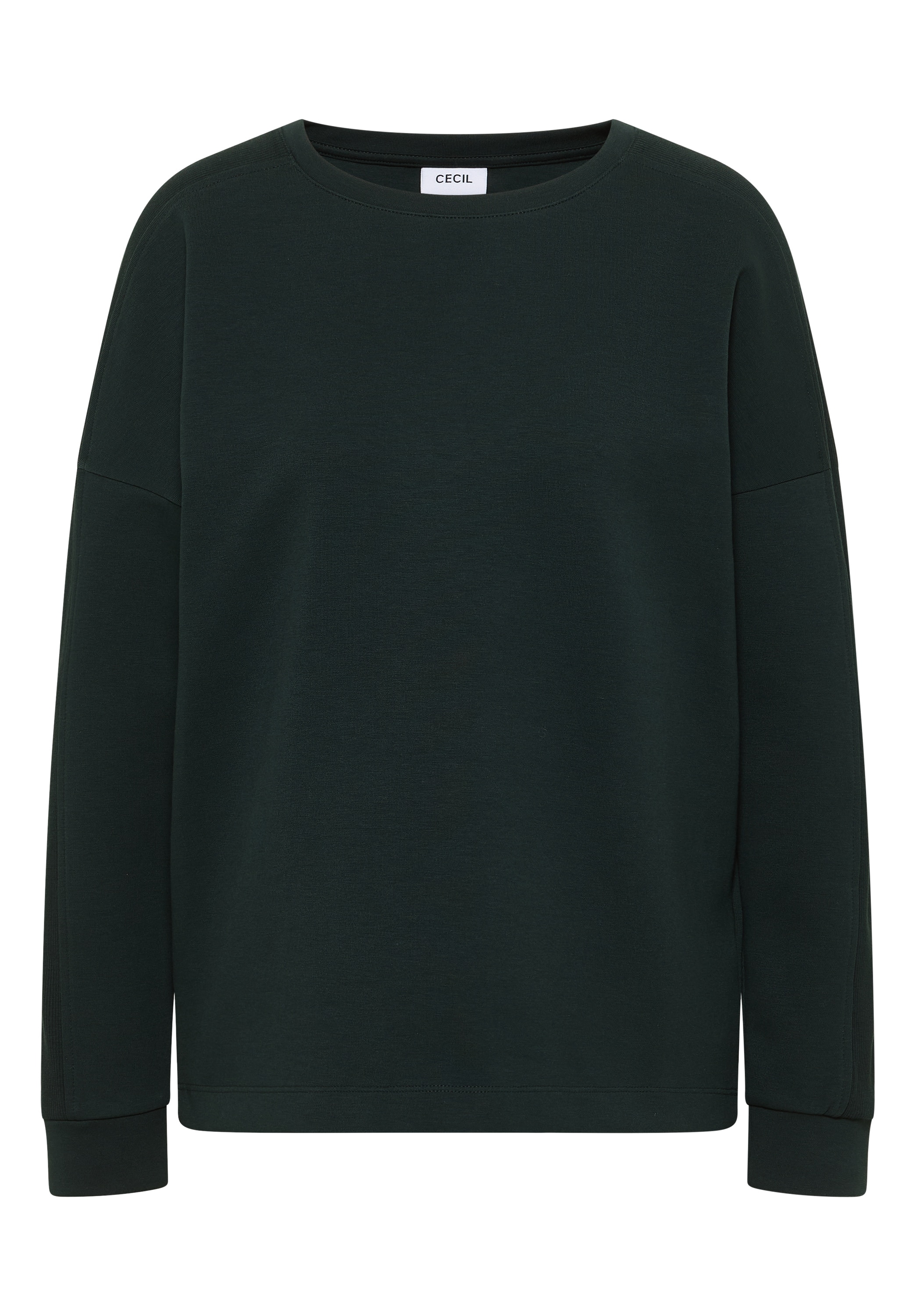 Cecil Langarmshirt aus elastischem Materialmix