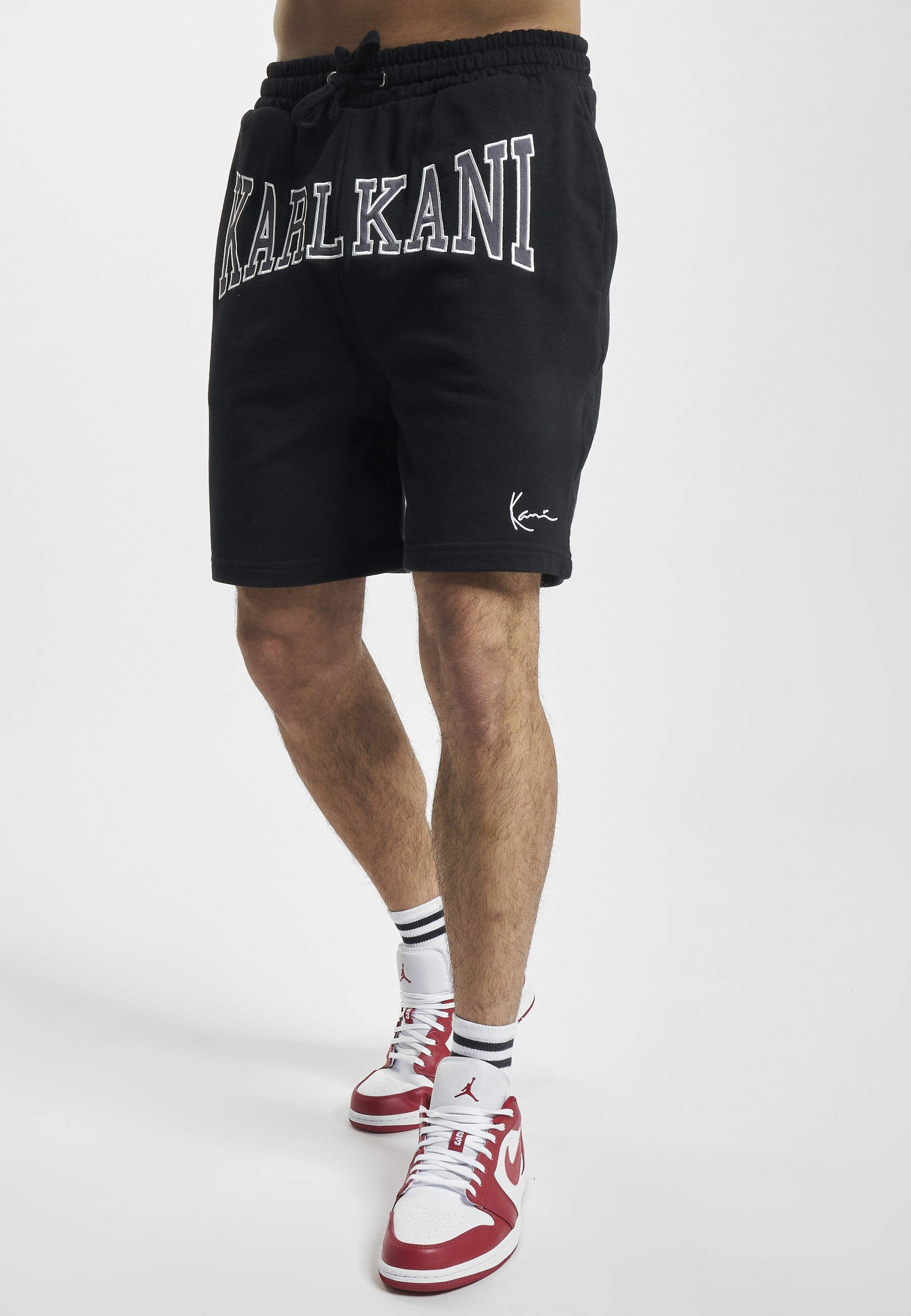 Karl Kani Sweatshorts »Karl Kani Herren KM232-006-2 KK College Signature Sweatshorts«