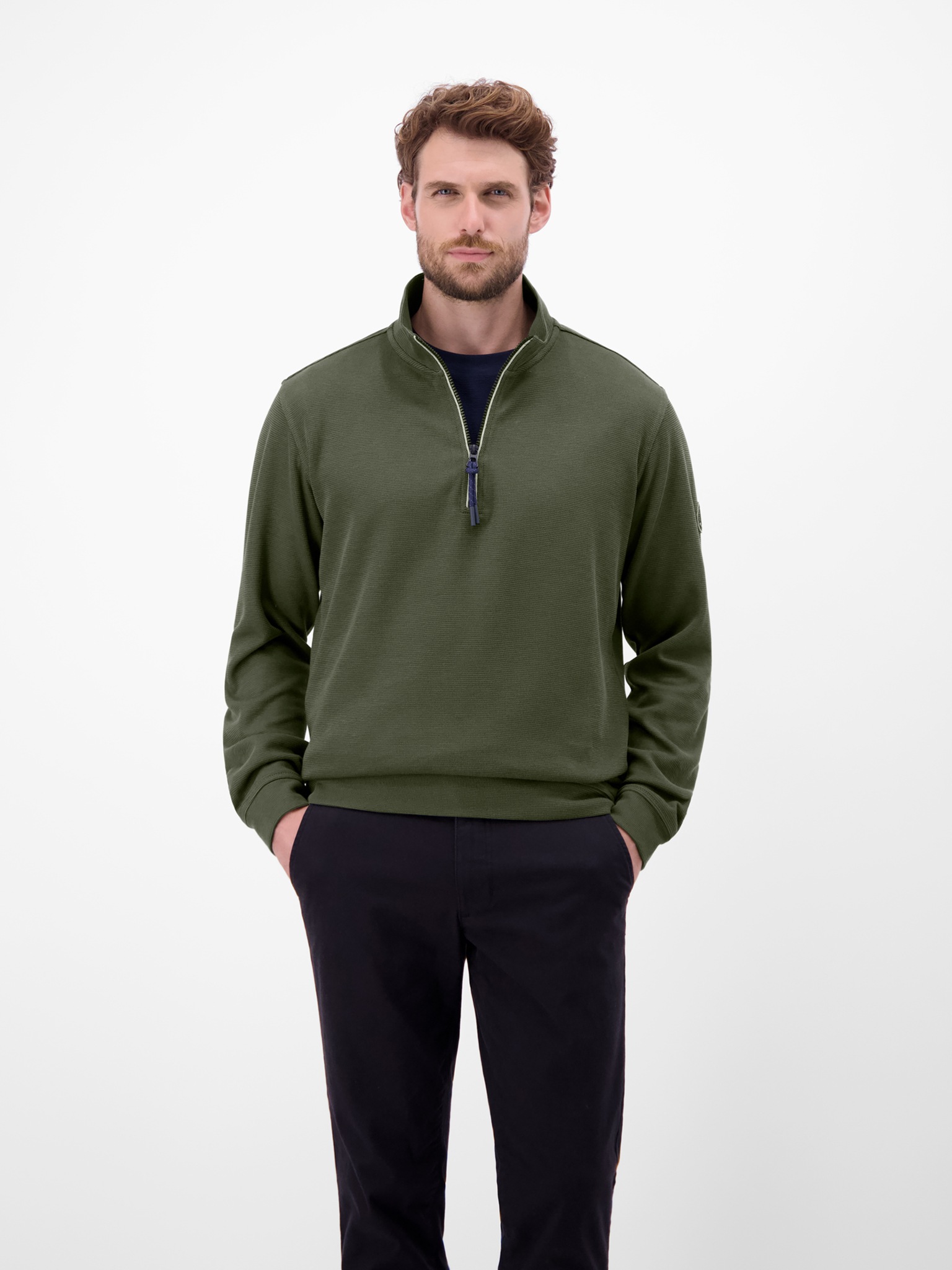 LERROS Sweater "SELA", mit Troyer-Reißverschluss günstig online kaufen