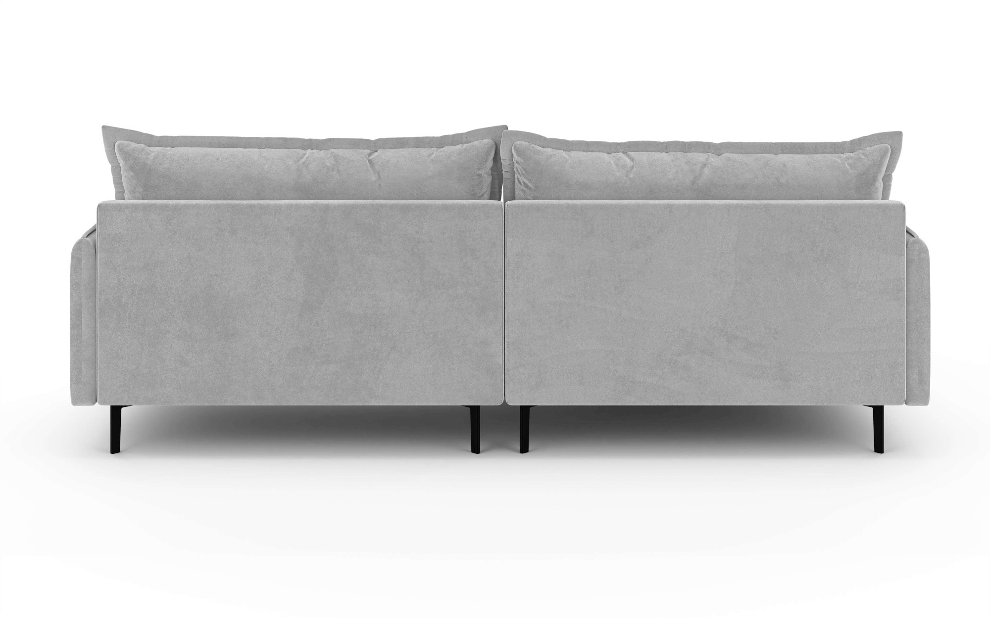 INOSIGN Ecksofa »ALEXANDRIA mit Recamiere rechts oder links bestellbar, moderne Bezüge«, L-Form mit Wellenunterfederung, Maße: B/H/T 246/86/190 cm