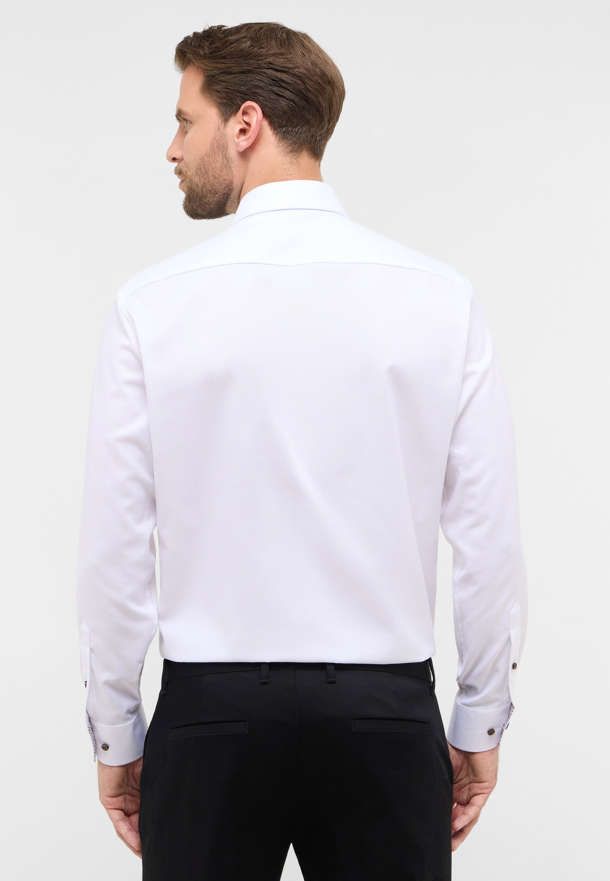 Eterna Langarmhemd »COMFORT FIT« NON IRON (bügelfrei)