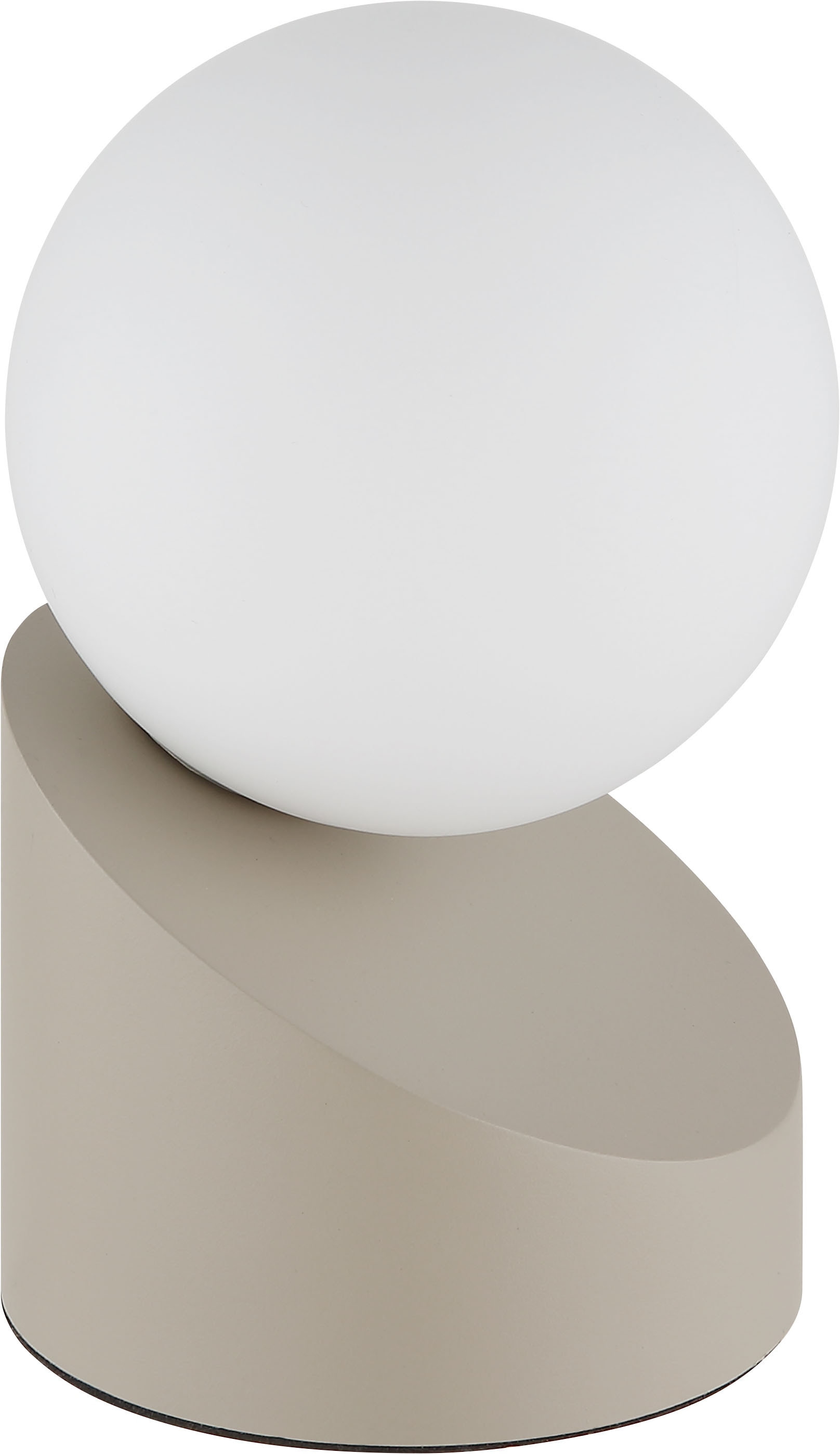 NOWA Tischleuchte »ALISA« G9 1 Stk. Warmweiß mit Glaskugel, Fassung G9, 275 lm, 3000 K, Touch-Funktion, Höhe 16 cm