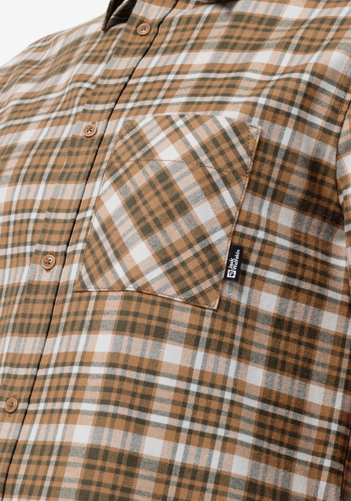 Jack Wolfskin Flanellhemd »BERGWEG SHIRT M«