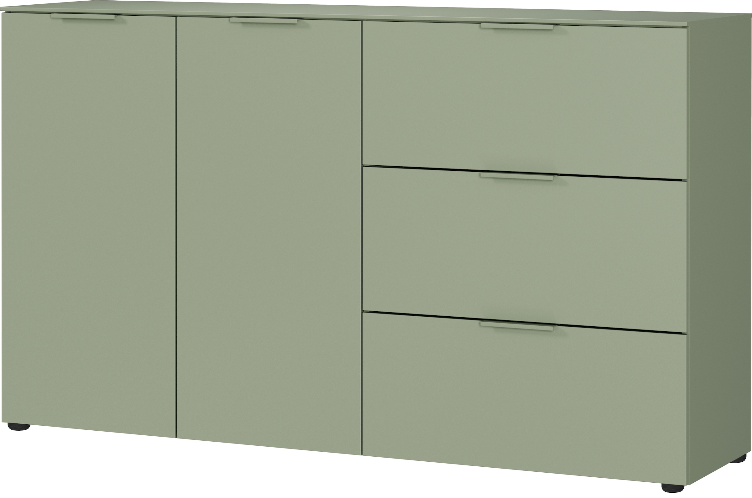 GERMANIA Sideboard "Savoca" 1 Stk. tlg. Breite 151 cm, Soft-close, 2 Fußvarianten inkl., Made in Germany