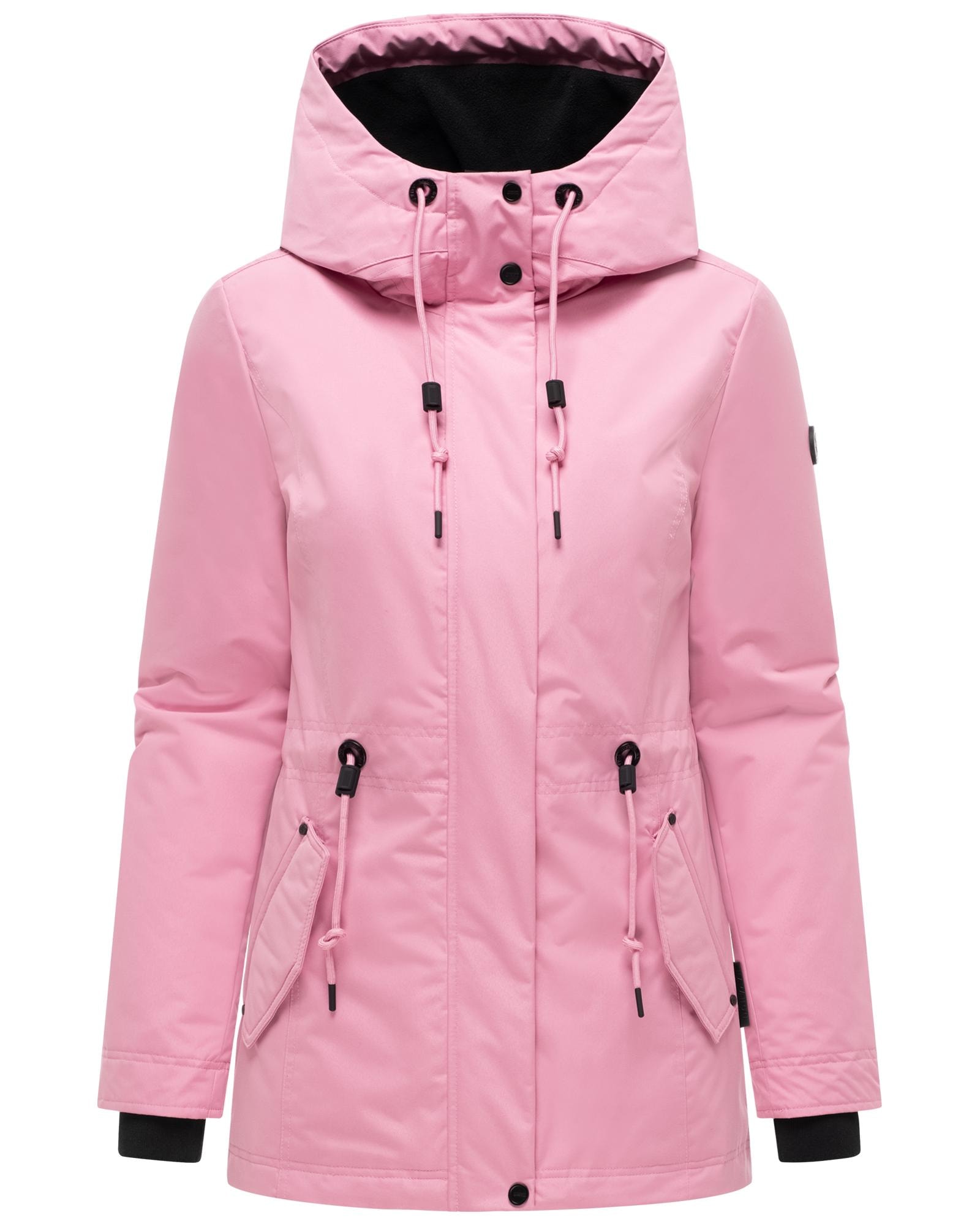 Navahoo Winterjacke »Nibellaa 14« mit Kapuze Warme Damen Jacke mit Taillenzugkordel